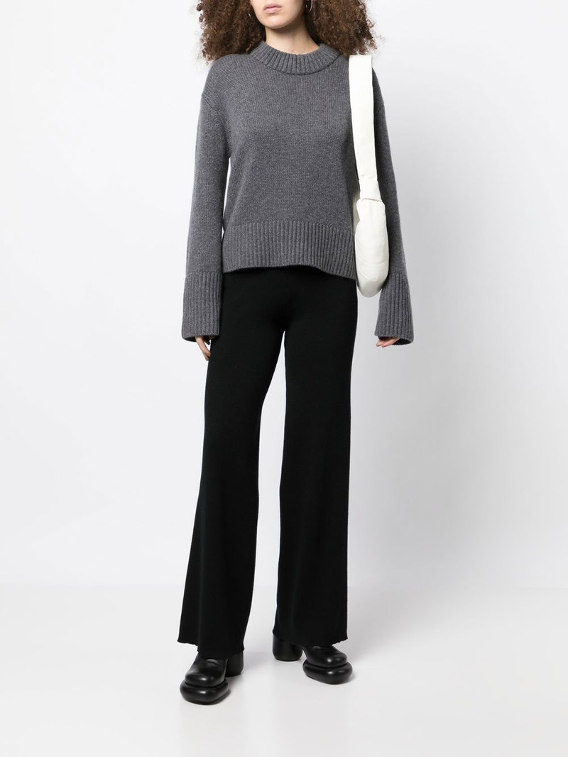 LISA YANG crew neck cashmere jumper outlook