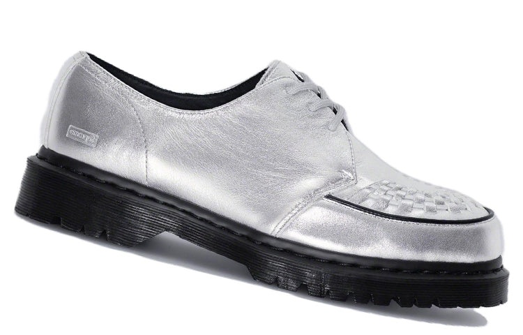 Dr. Martens Ramsey Supreme Nappa Leather Creepers 'Silver' 31773040 - 2