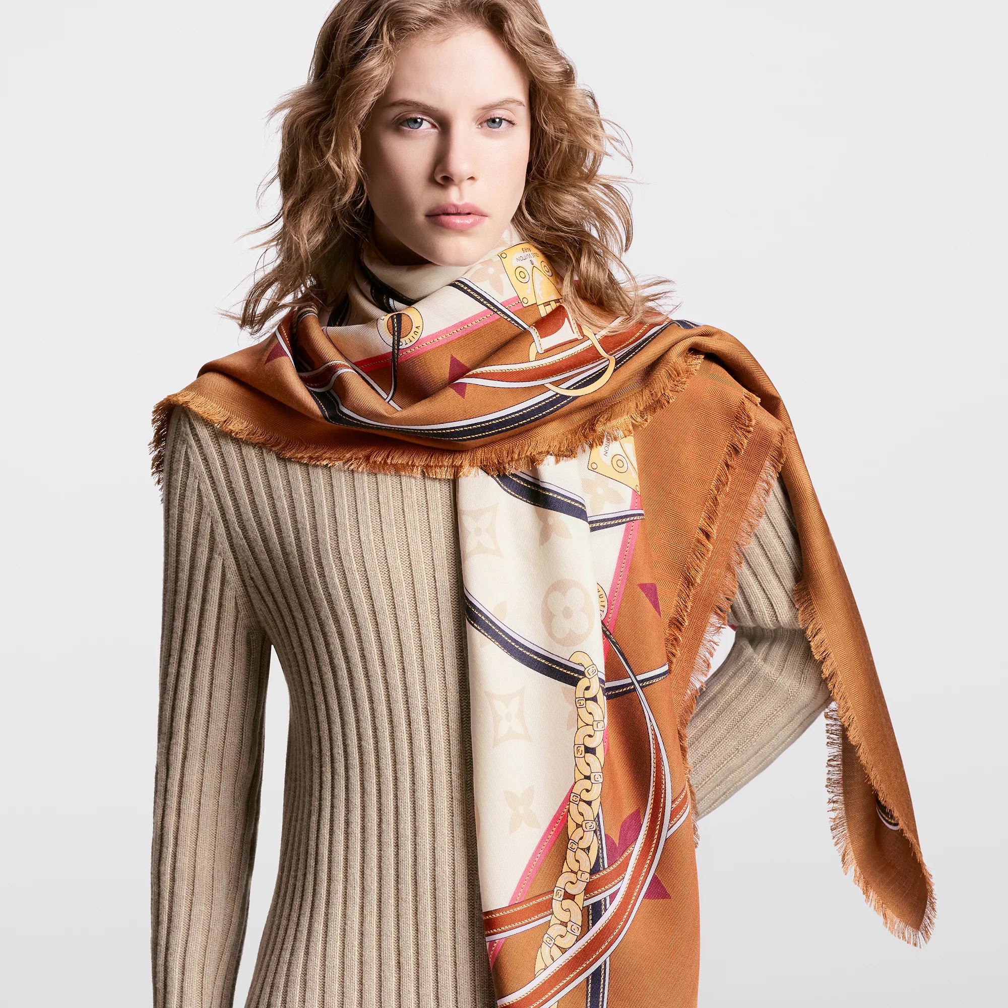 Ultimate Monogram Shawl - 5