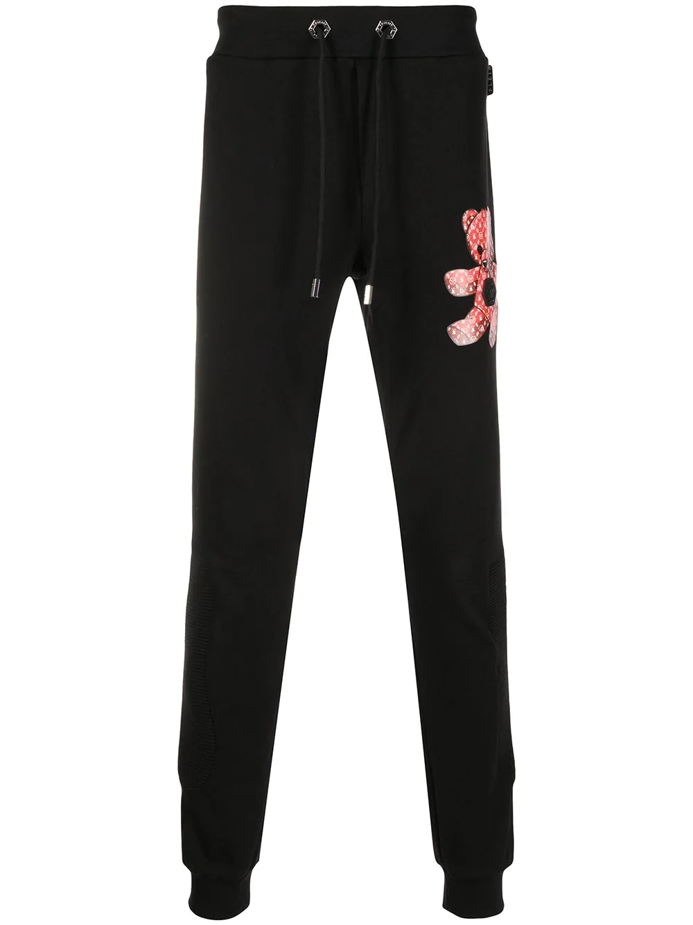 Teddy Bear-print track pants - 1