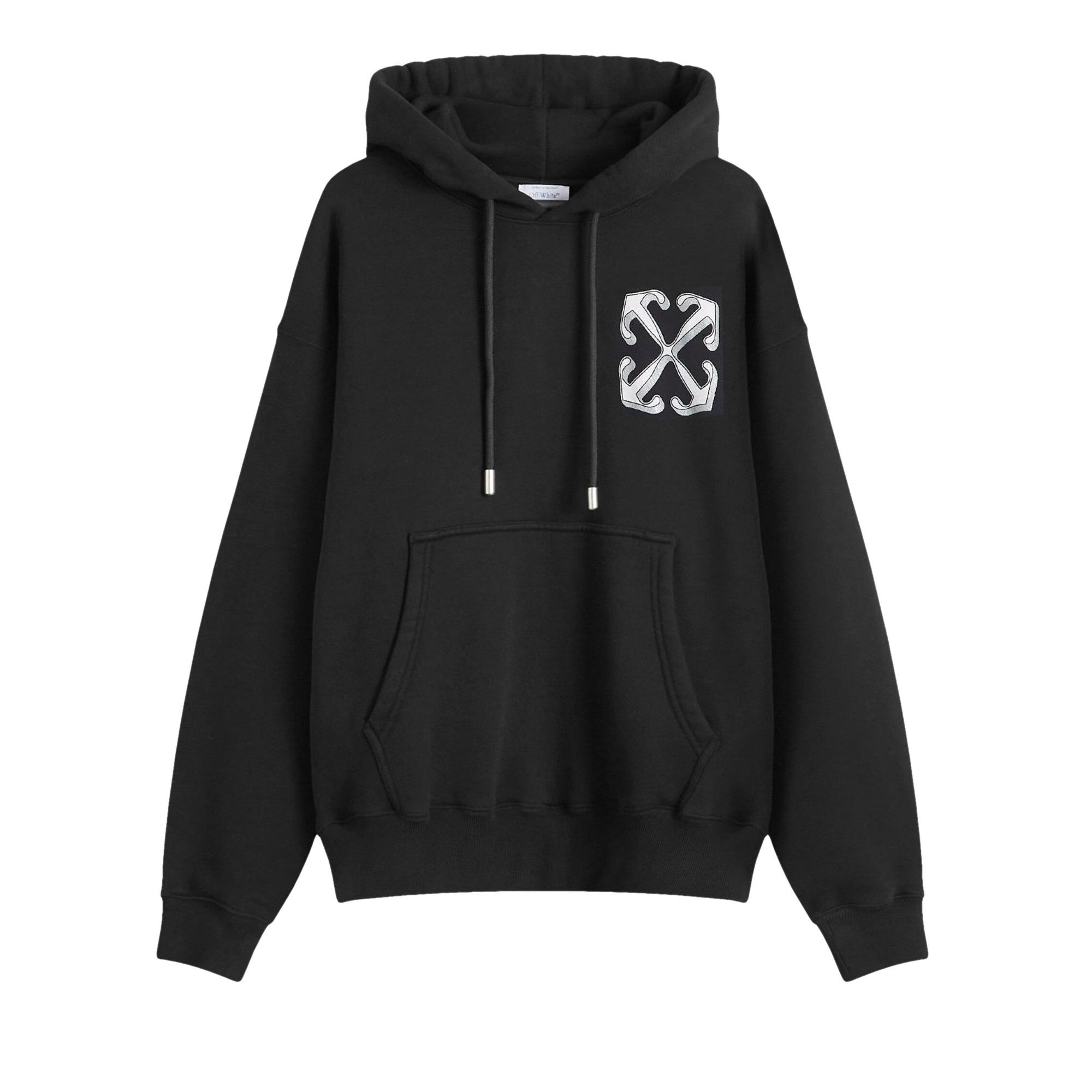 Off-White Dragon Skate Hoodie 'Black/Multicolor' - 1