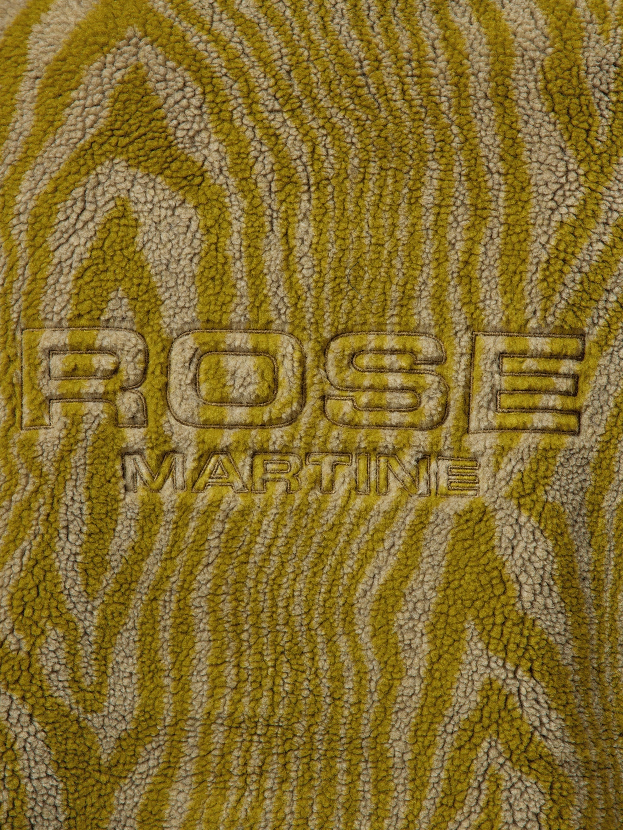 OVERSIZED FLEECE (GREEN/BEIGE) - 6