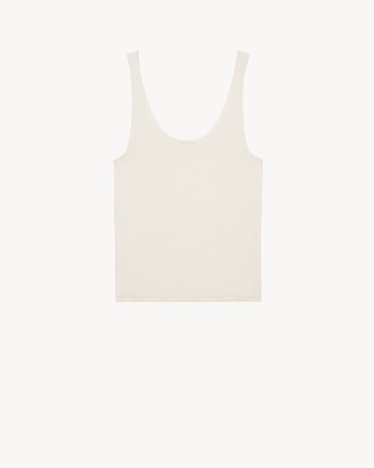 TANK TOP IN CASHMERE, WOOL, AND SILK - 2