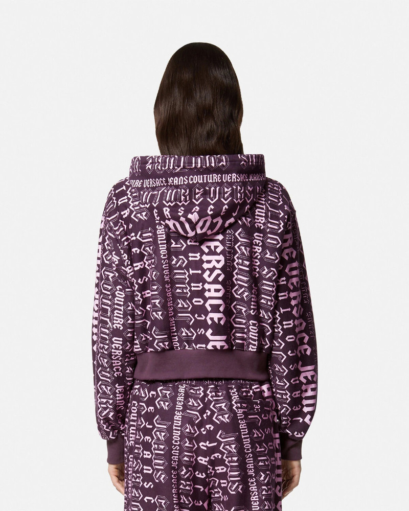 Logomania Crop Hoodie 5