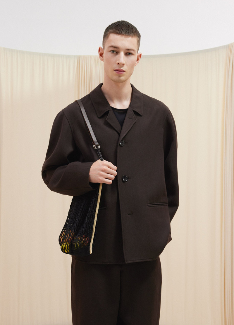 Lemaire MEDIUM FILT NET SHOPPING BAG | REVERSIBLE