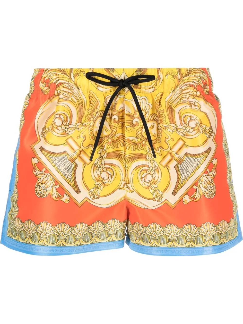 Barocco Goddess swim shorts - 1