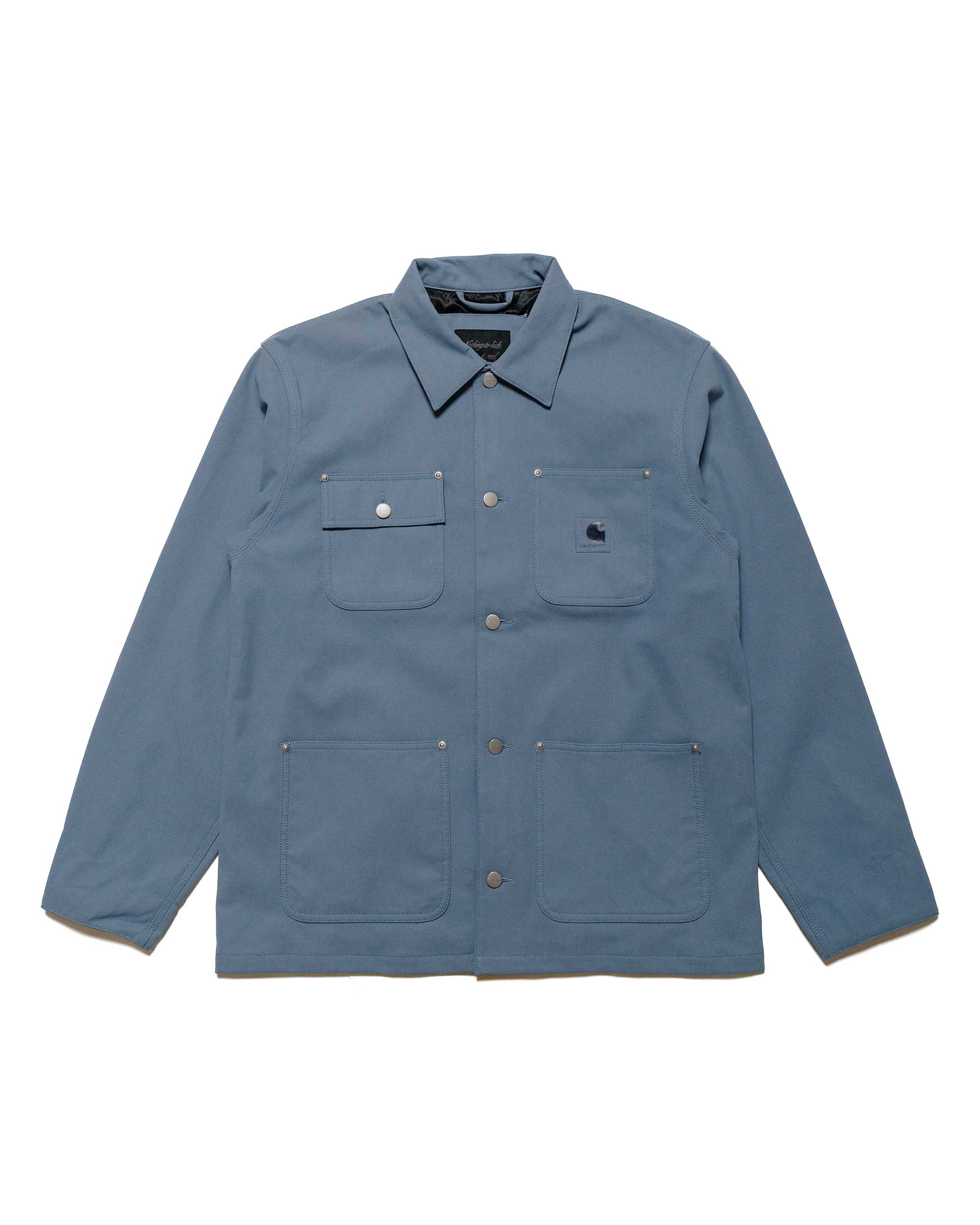 Carhartt W.I.P. Michigan Coat Suede Dove Grey - 1