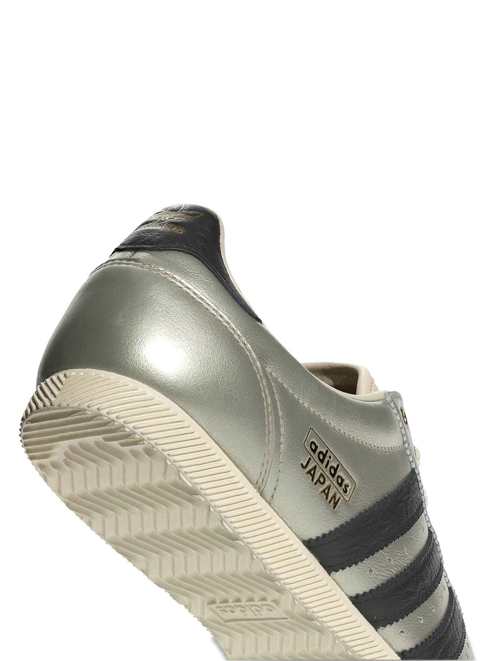 Japan three-stripe leather sneakers - 4
