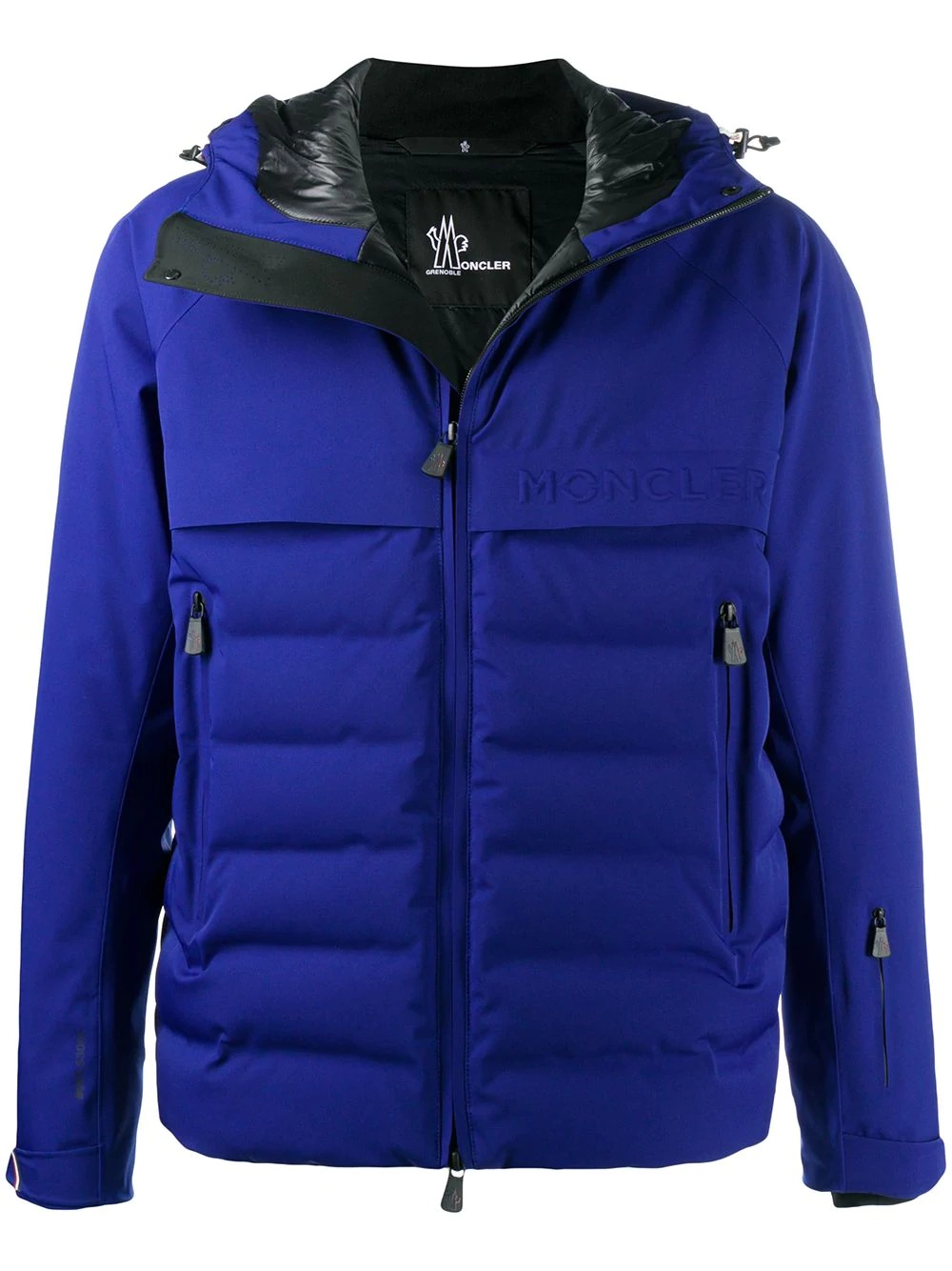 padded hooded jacket - 1