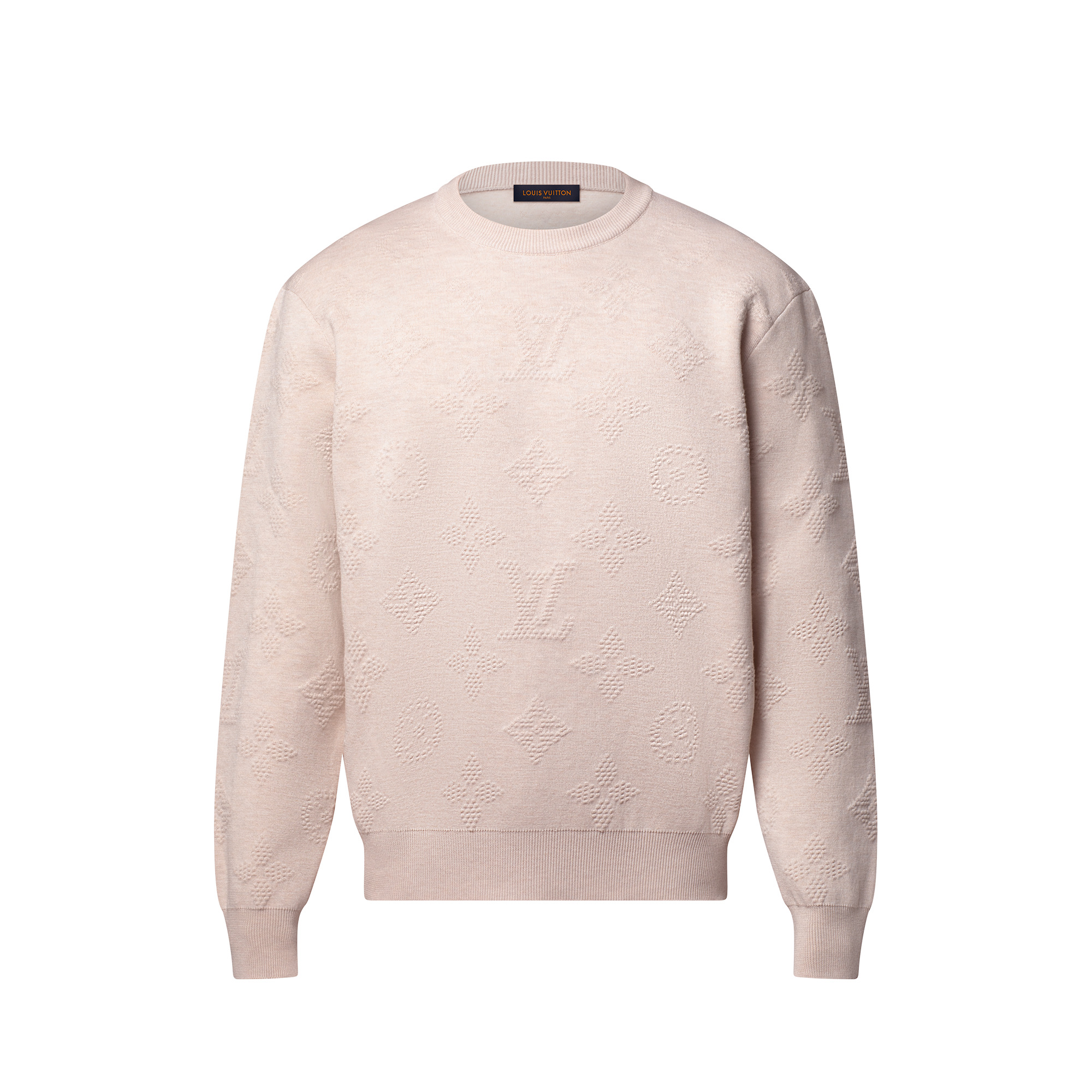Monogram Embossed Pullover - 1