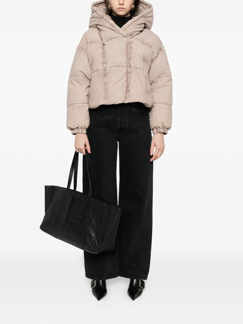 Diesel hooded padded jacket outlook