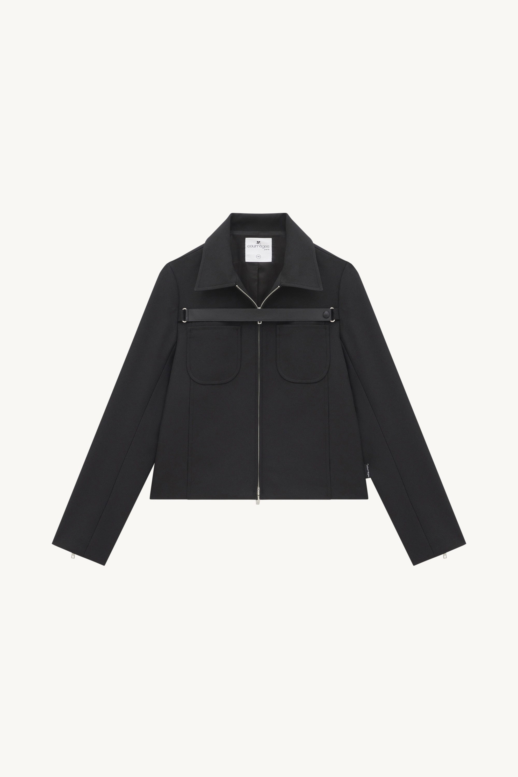 RETRO TWILL STRAP TAILOR JACKET - 1