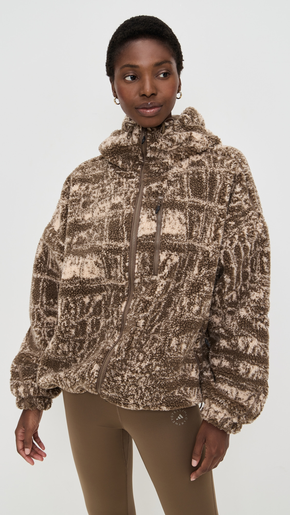 ASMC Truenature Full-Zip Print Winter Fleece Jacket - 6