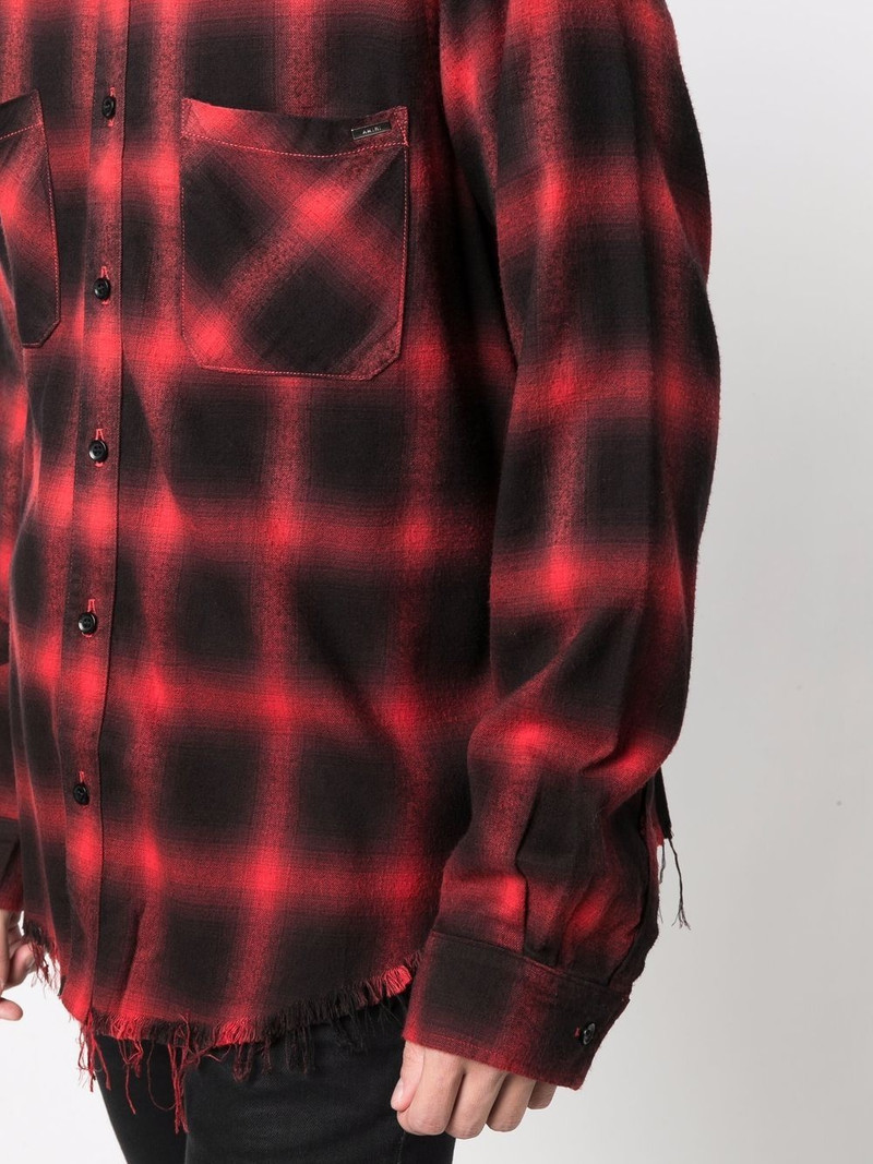 Shadow plaid shirt 5