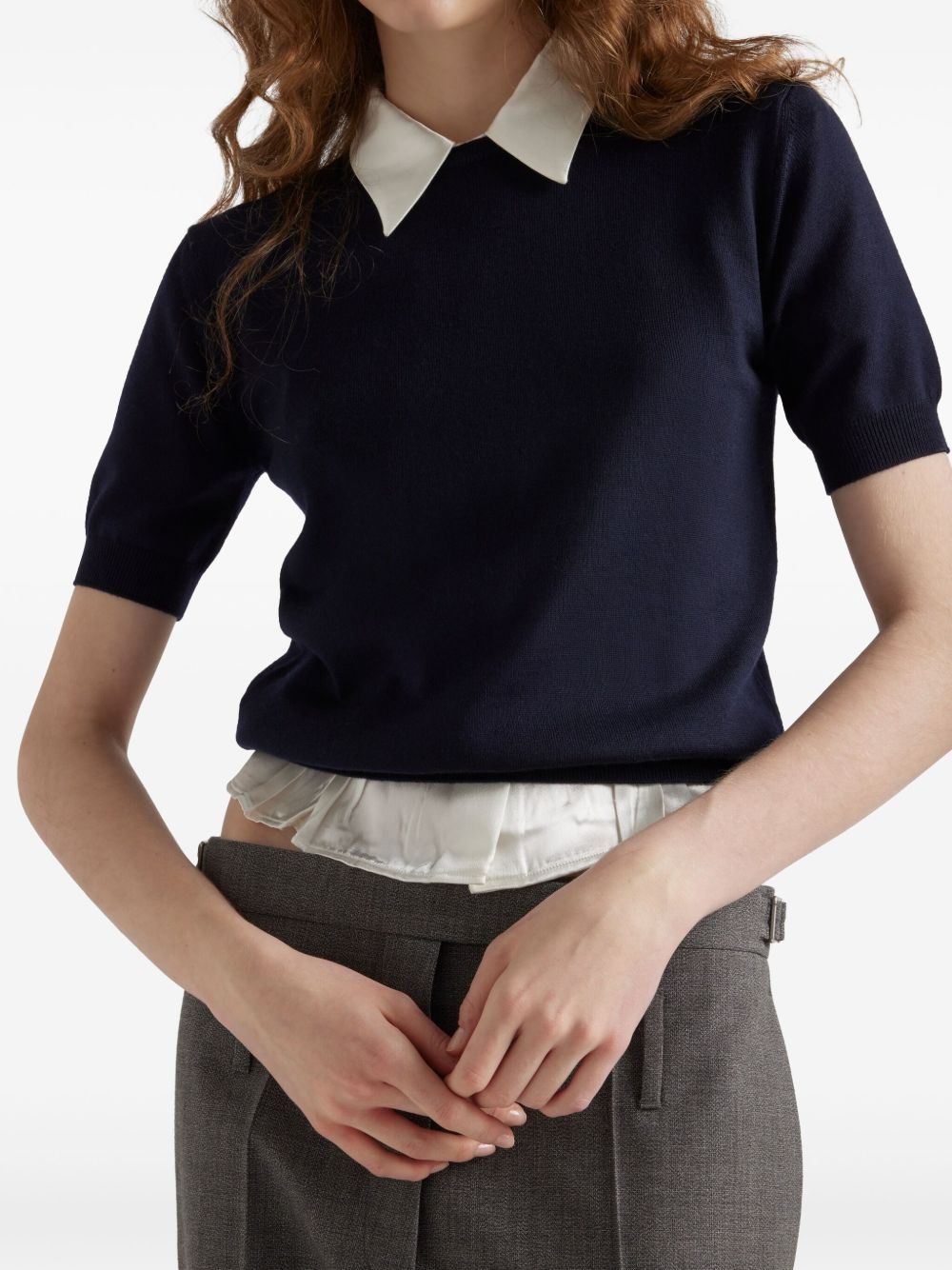 wool knitted top - 4