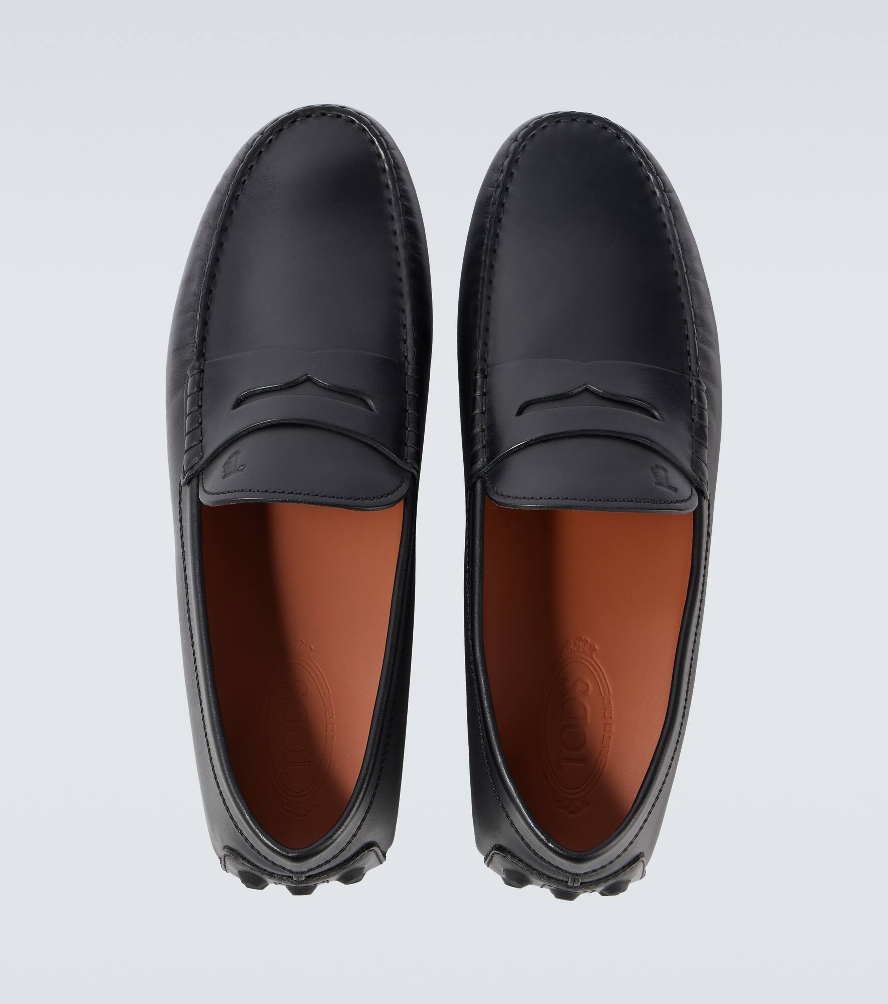 Gommino Bubble leather driving shoes - 4