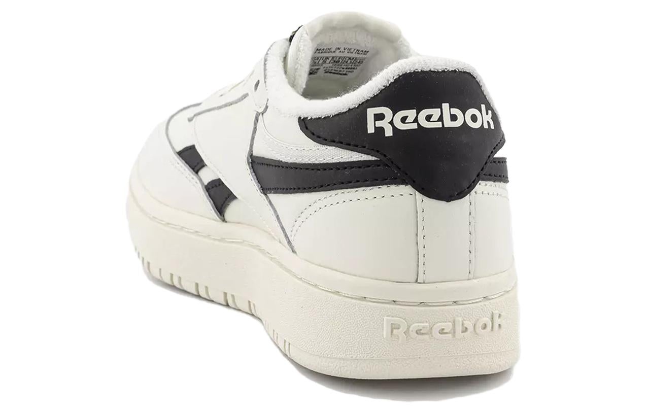 (WMNS) Reebok Club C Double 'Chalk Black' 100010773 - 5
