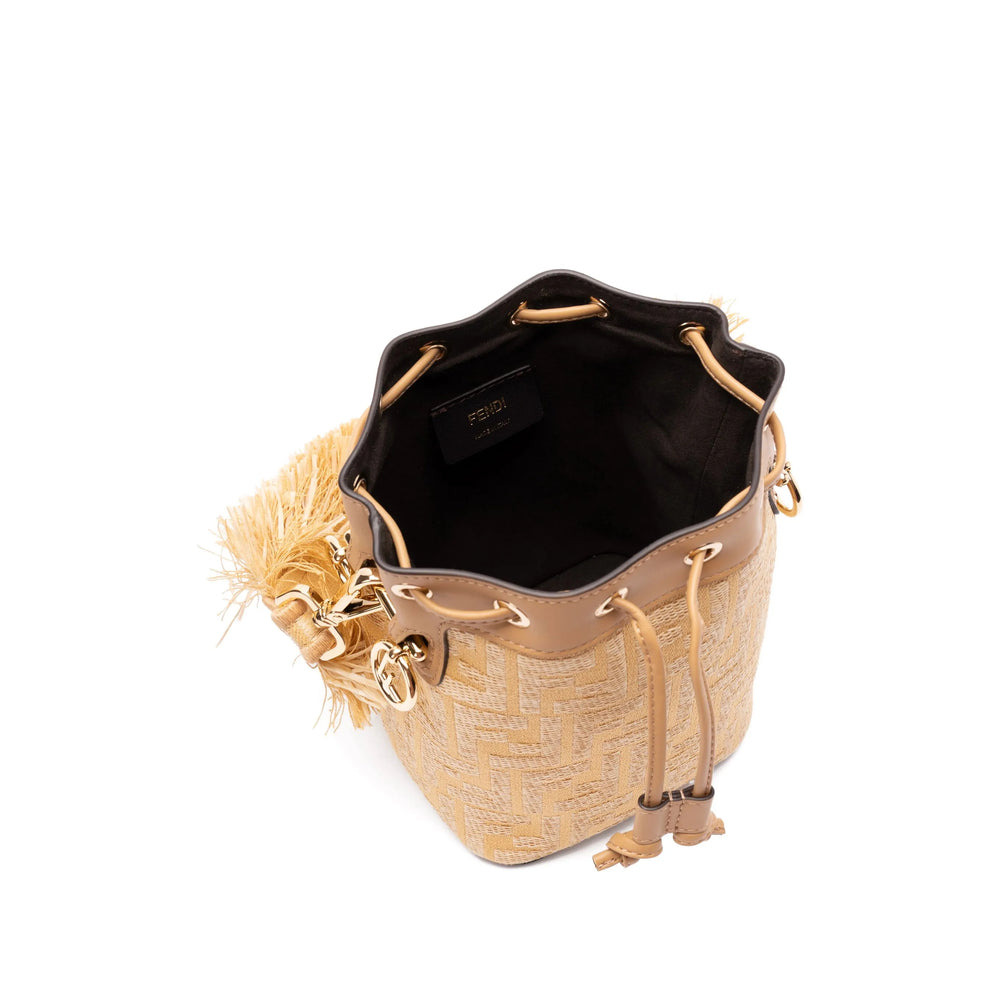 Fendi Neutrals Bucket Bags Women - 4