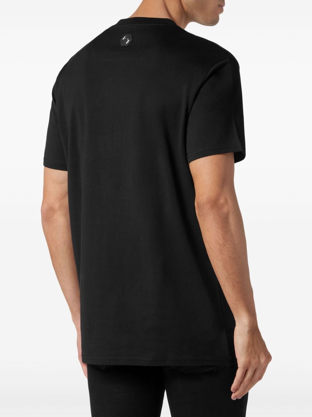 Smile rhinestone-embellished T-shirt - 4