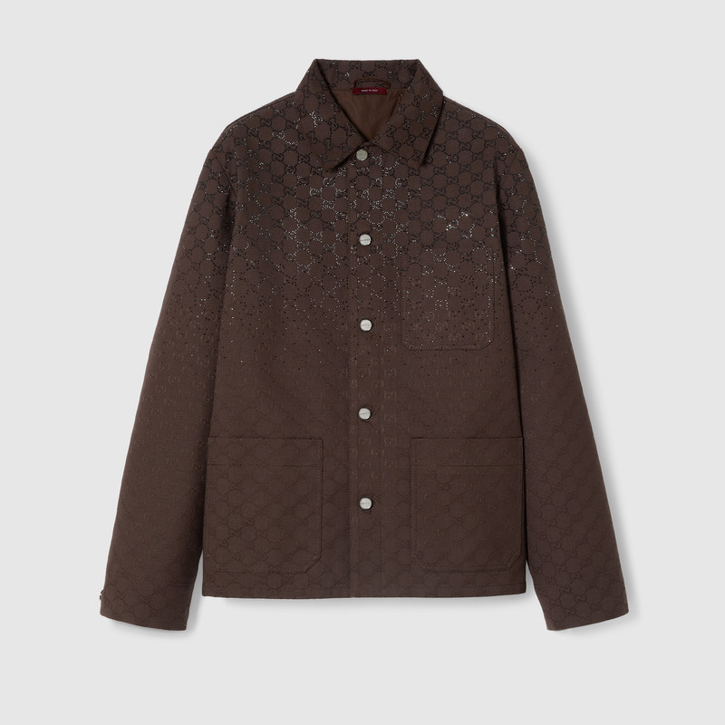 GG canvas padded jacket 1