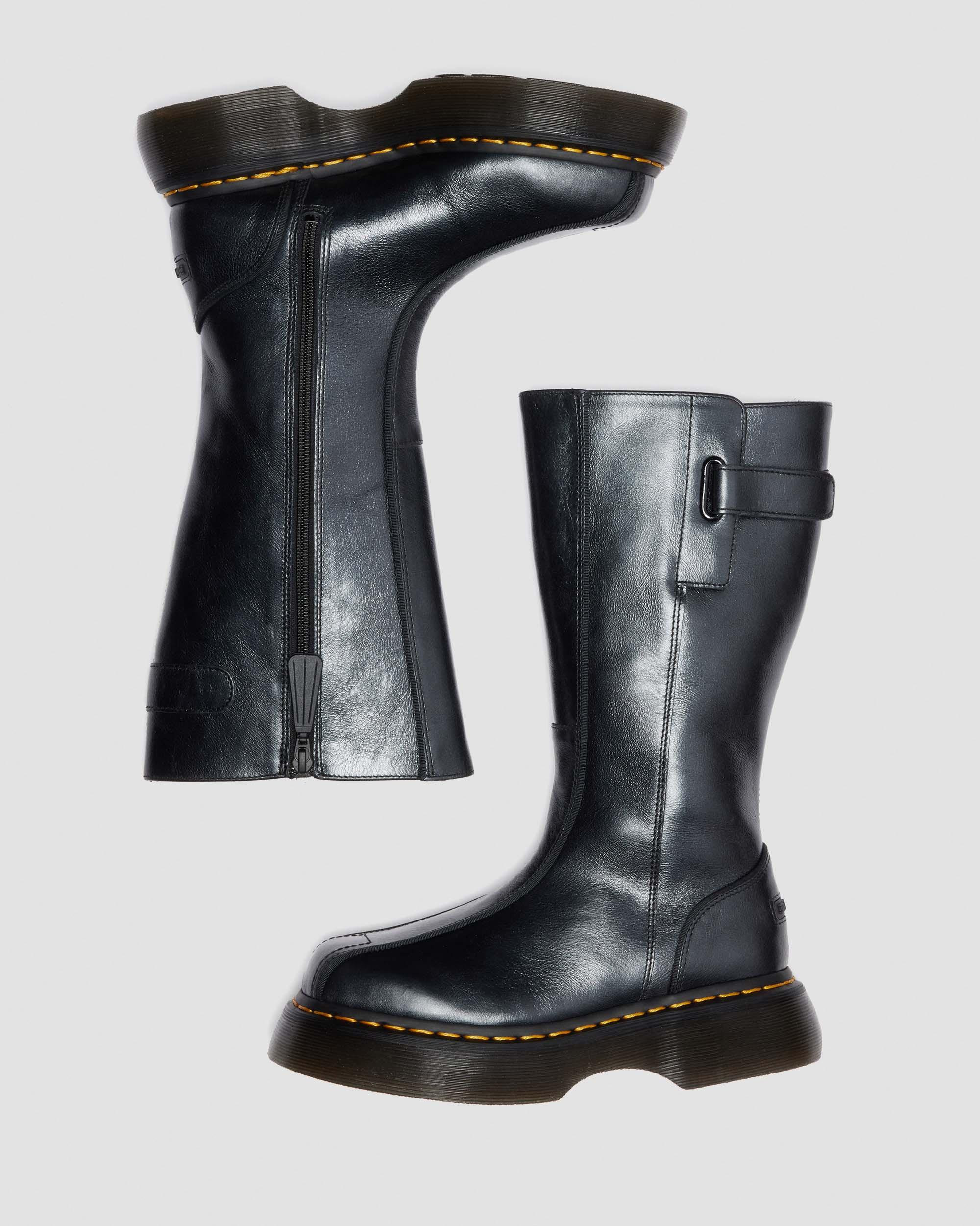 BUZZ HI Tall Eclipse Leather Boots - 9