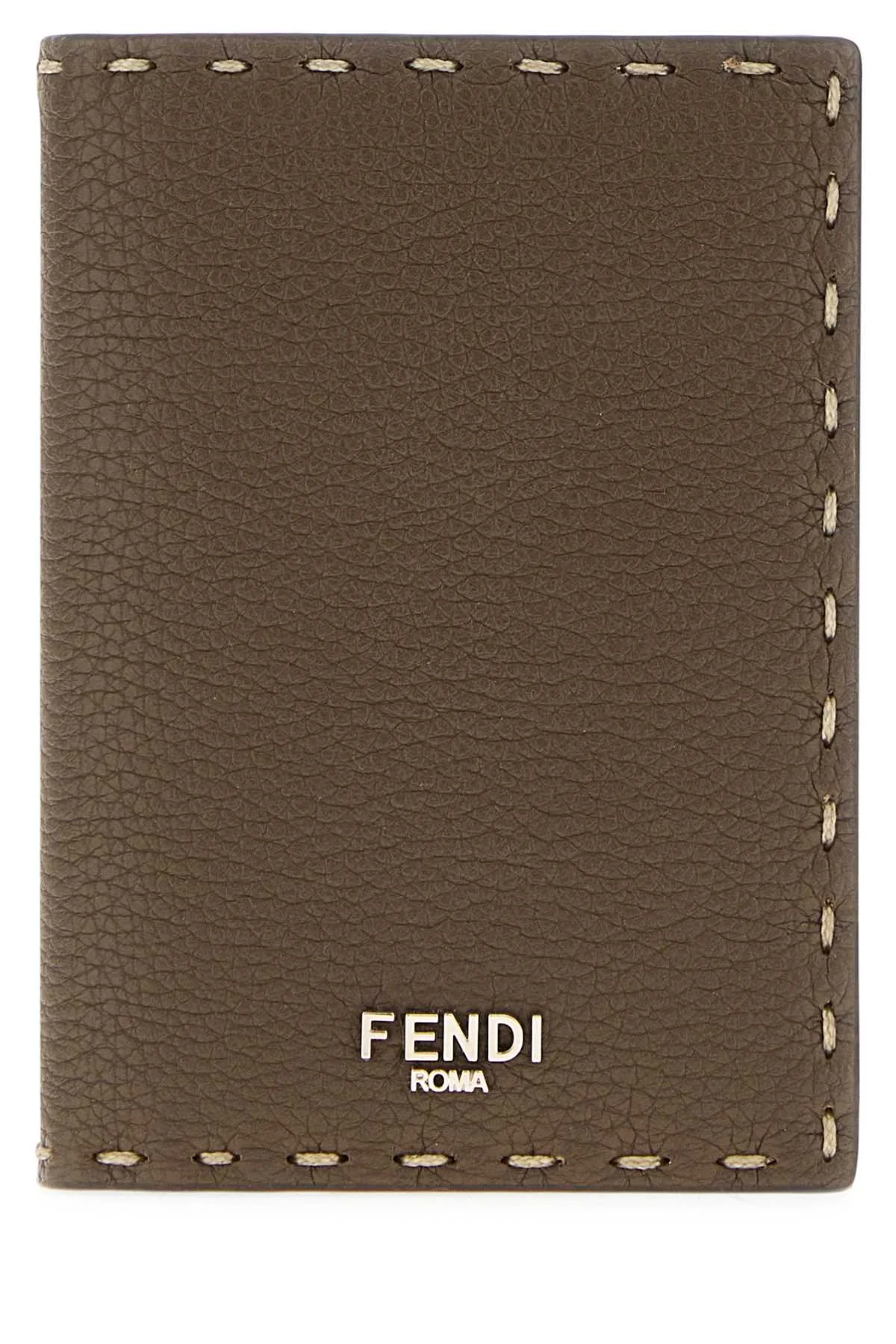 Fendi Men Mud Leather Card Holder - 1