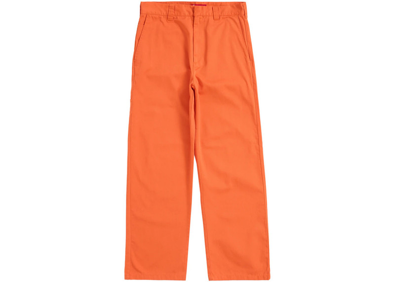 Supreme Supreme Toy Machine Work Pant Bright Orange outlook