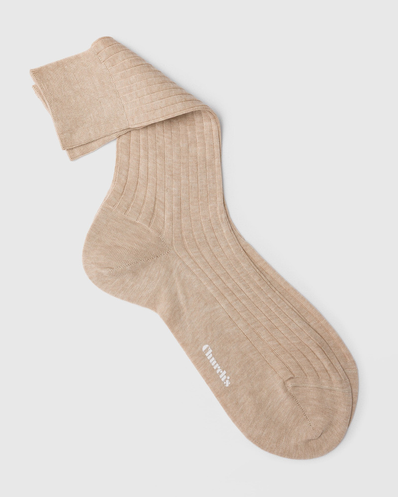 Ribbed cotton socks 3