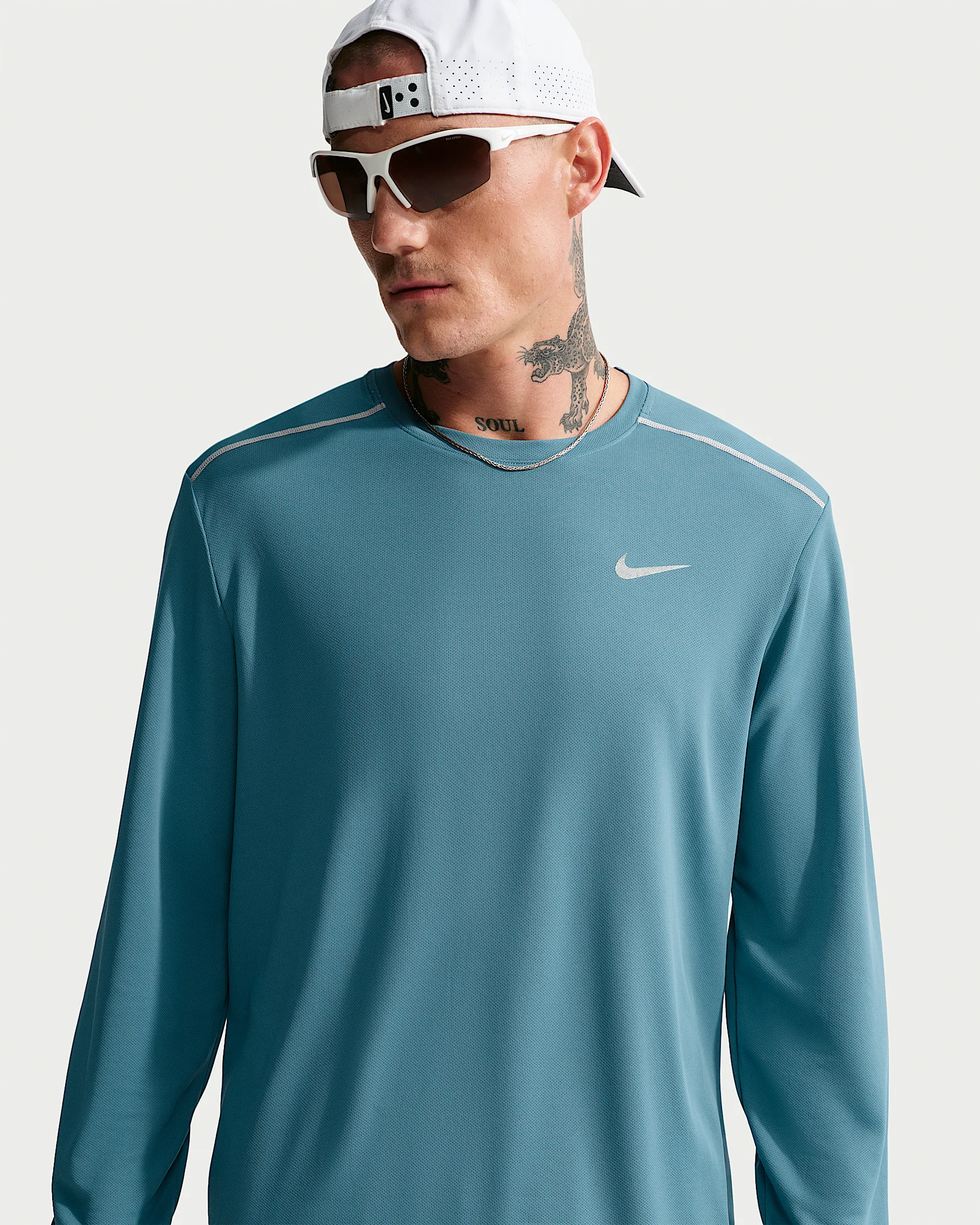 Nike Miler Men's Dri-FIT Long-Sleeve Running Top - 1