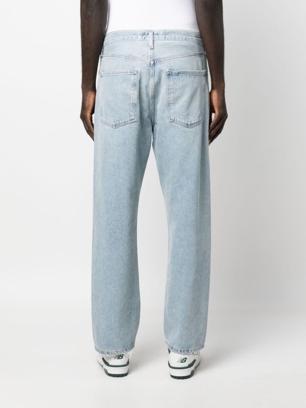 straight-leg mid-rise jeans - 4