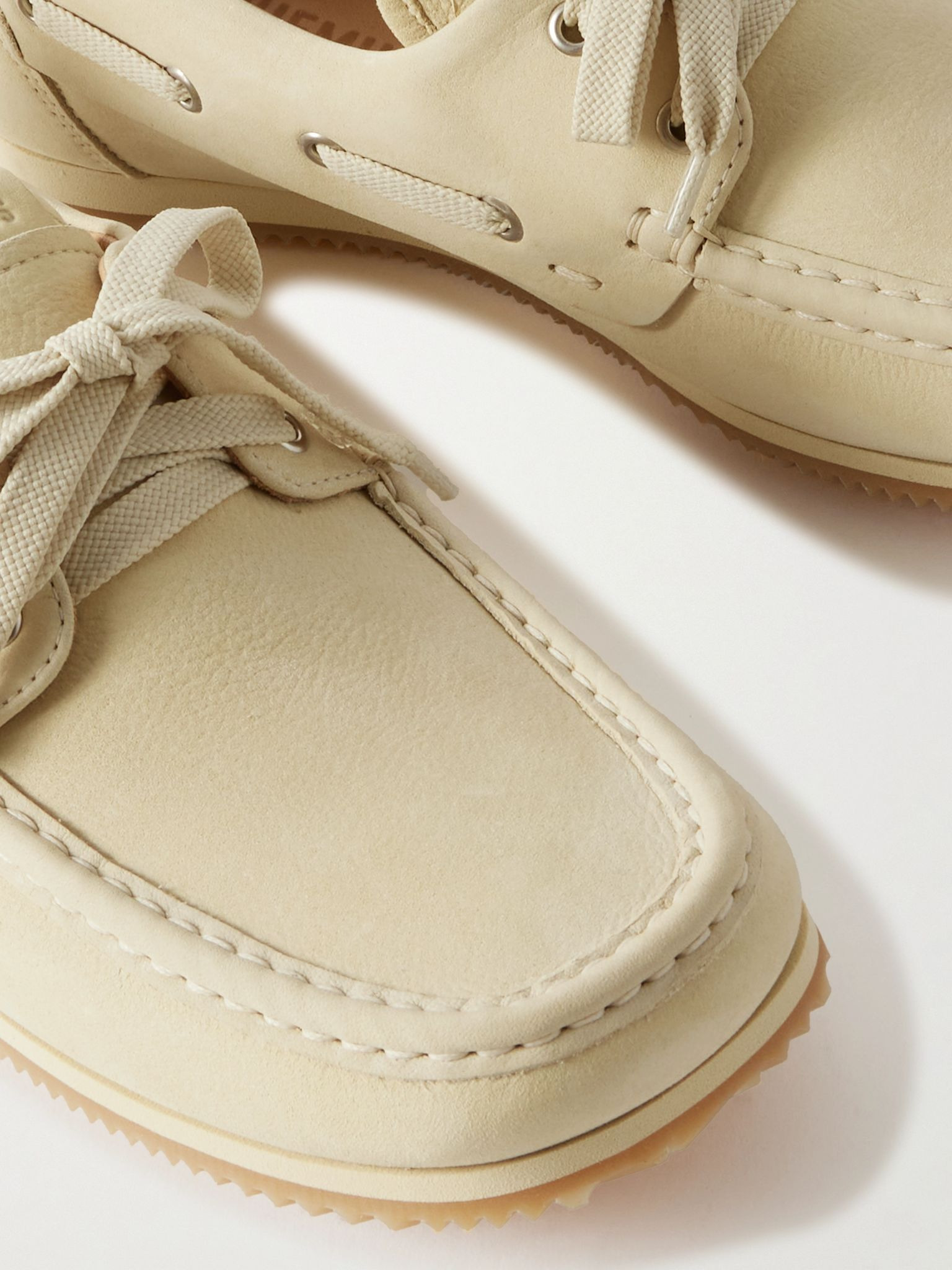 Batto nubuck loafers Cream - 4