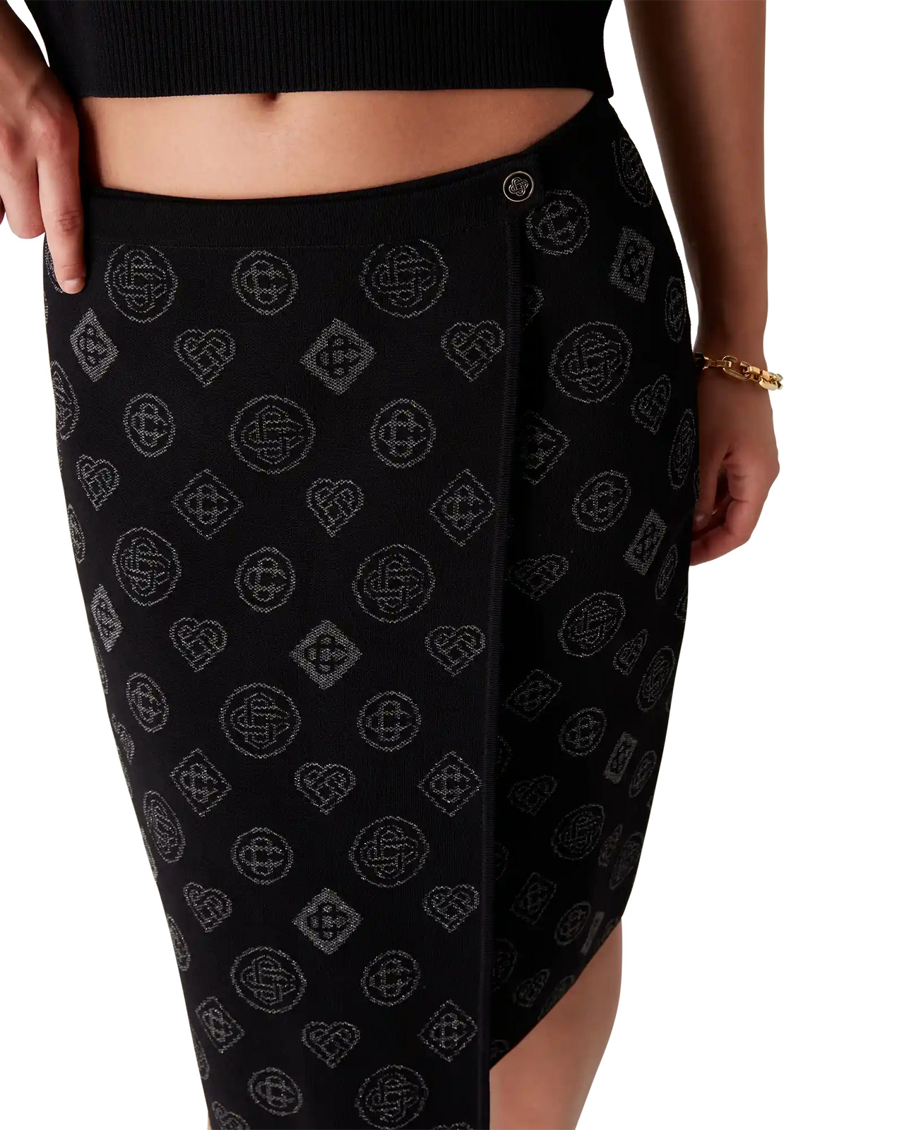 Monogram Jacquard Skirt | Casablanca Paris - 5
