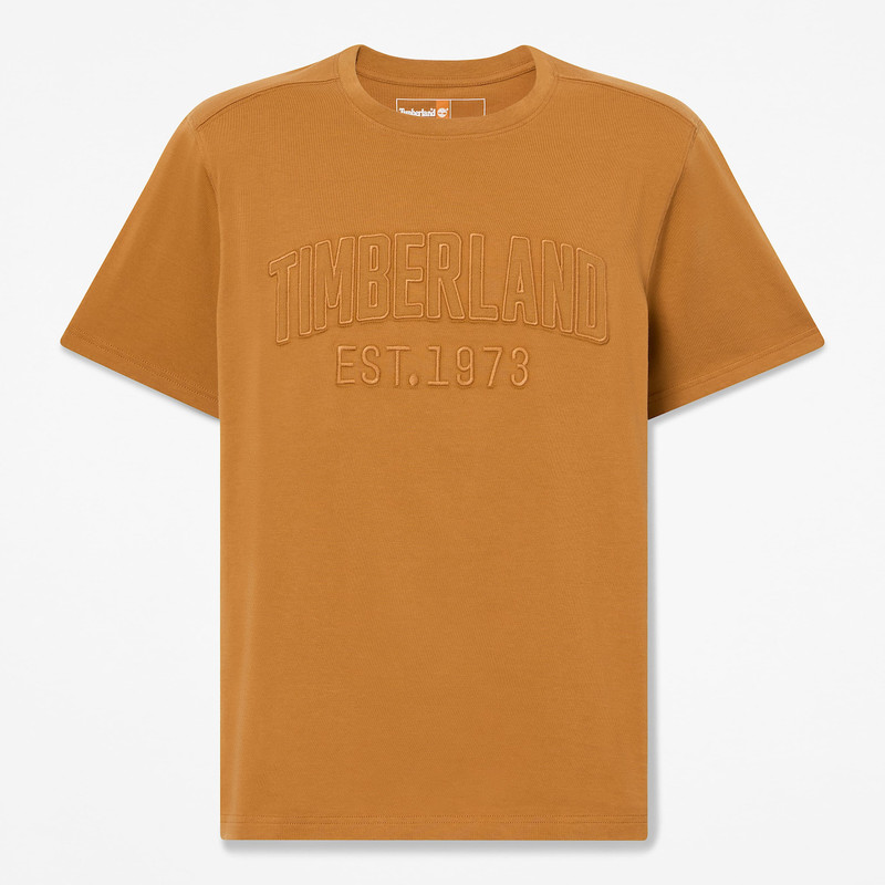 Timberland Men's Washed Embroidered Logo T-Shirt outlook