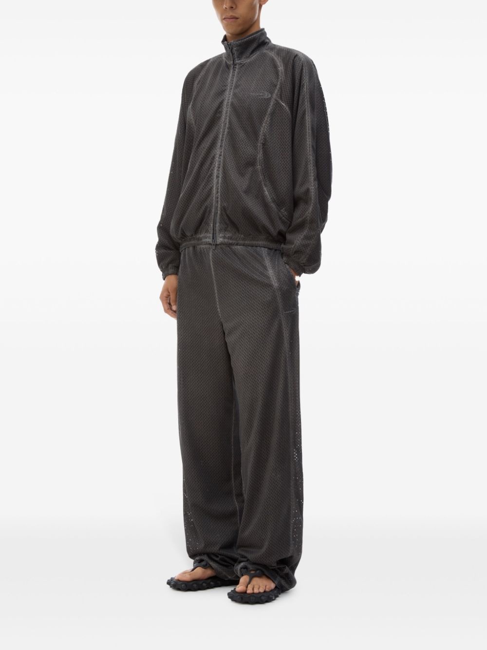 mesh track jacket - 2