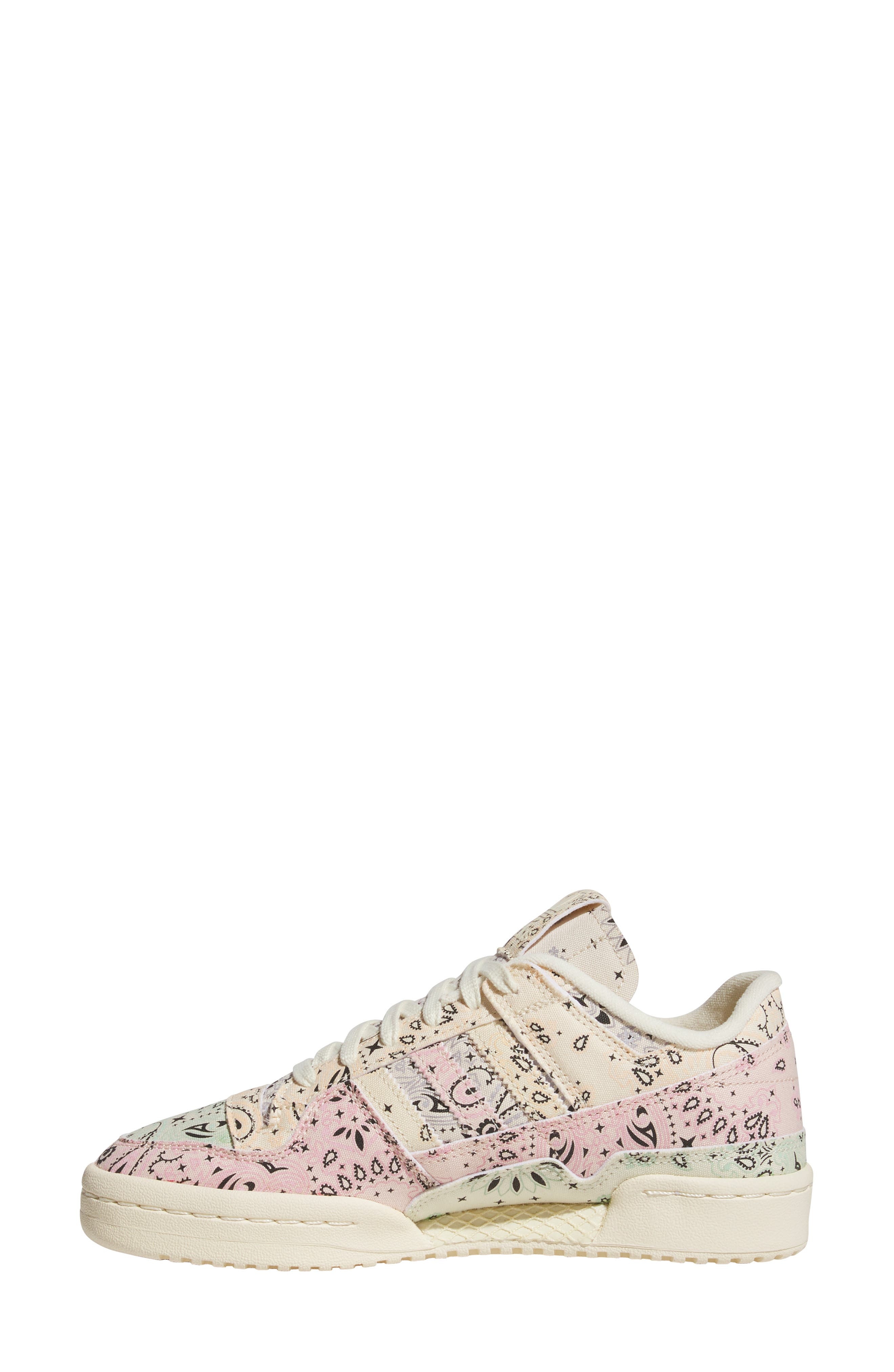 adidas Forum 84 Low CL Sneaker in Warm Vanilla/Gold/Blush at Nordstrom - 6