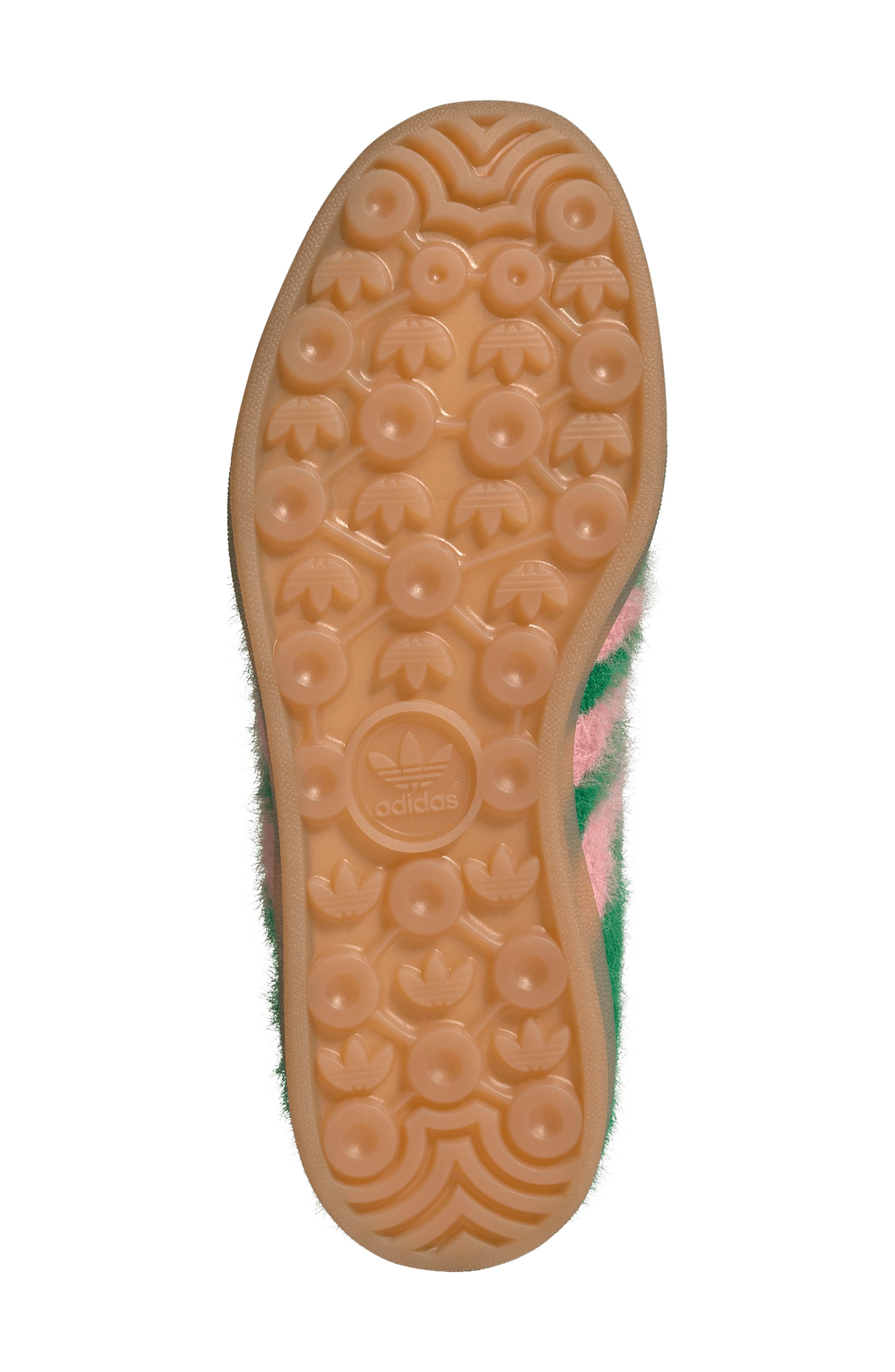 adidas Gazelle Indoor Sneaker in Green/Pink/Gum at Nordstrom - 5