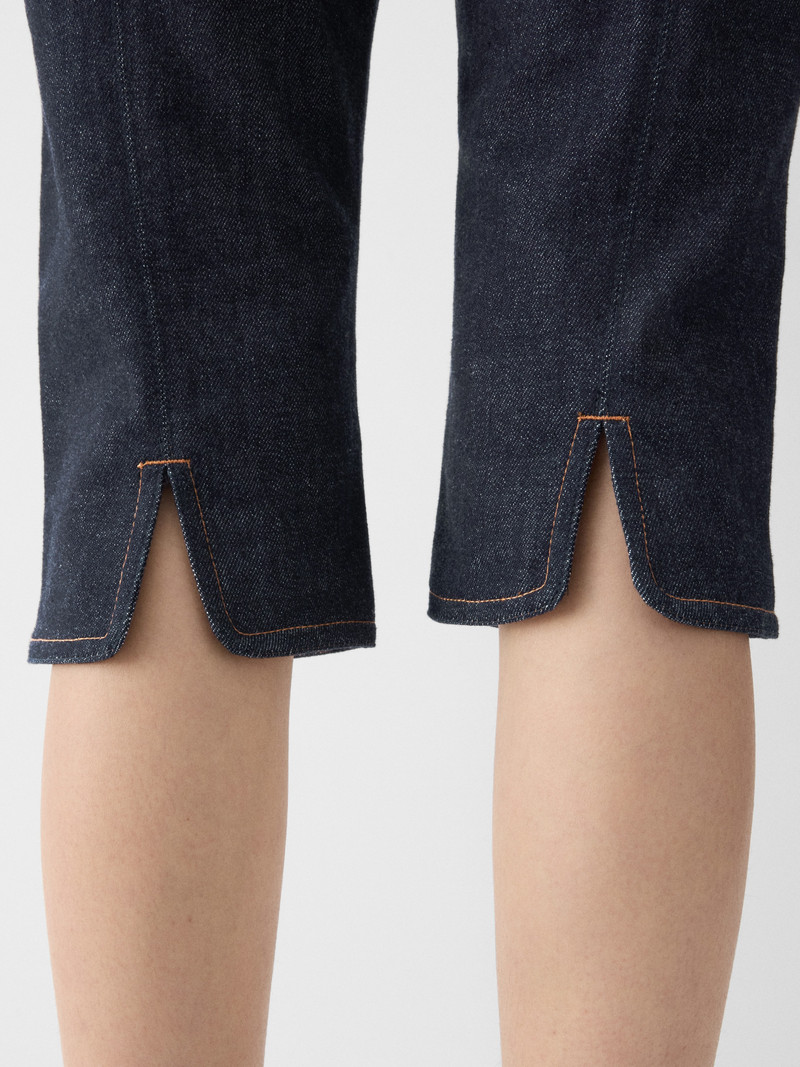 The de-Nîmes denim capri pants 5