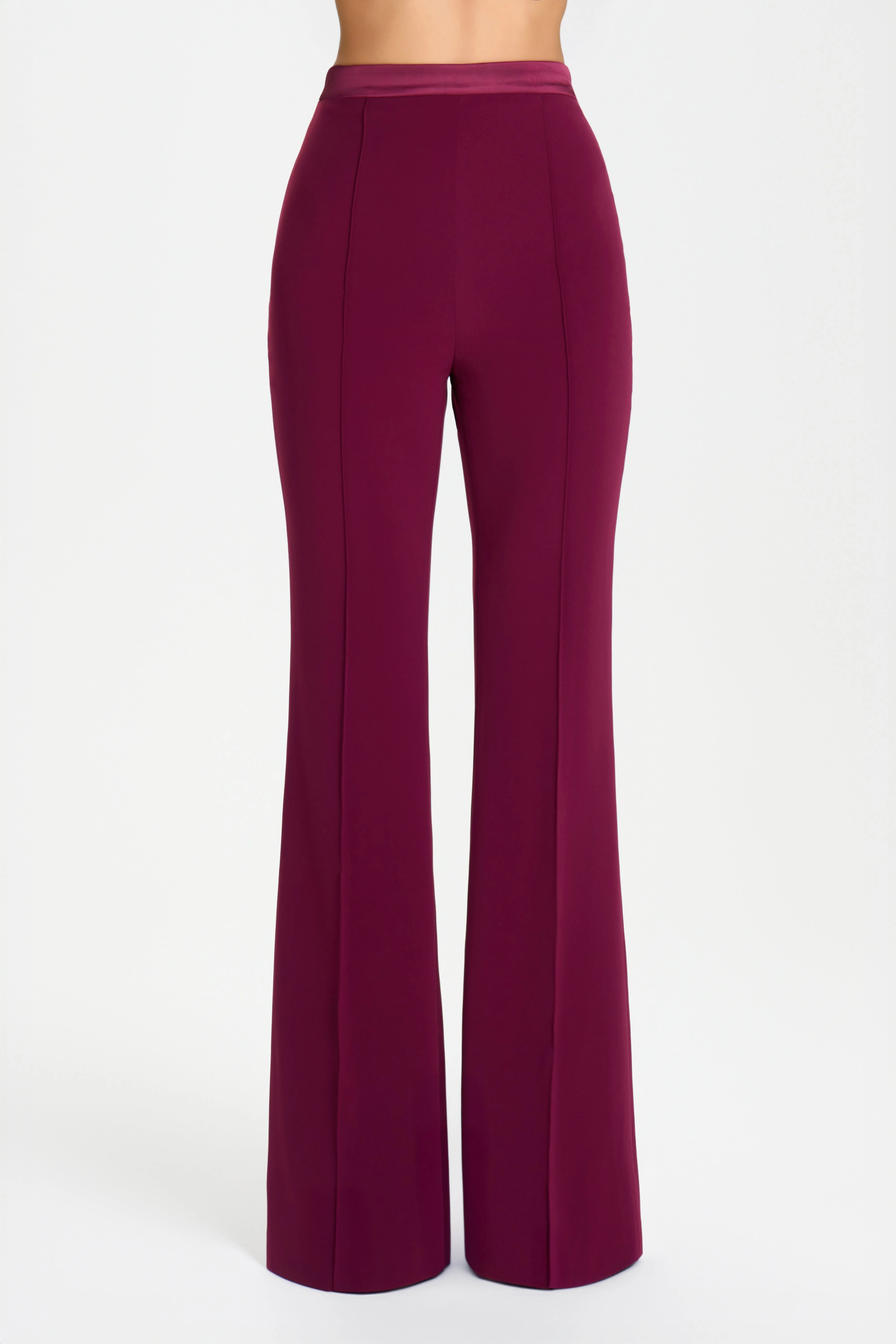 Charlotte Burgundy Pants - 1