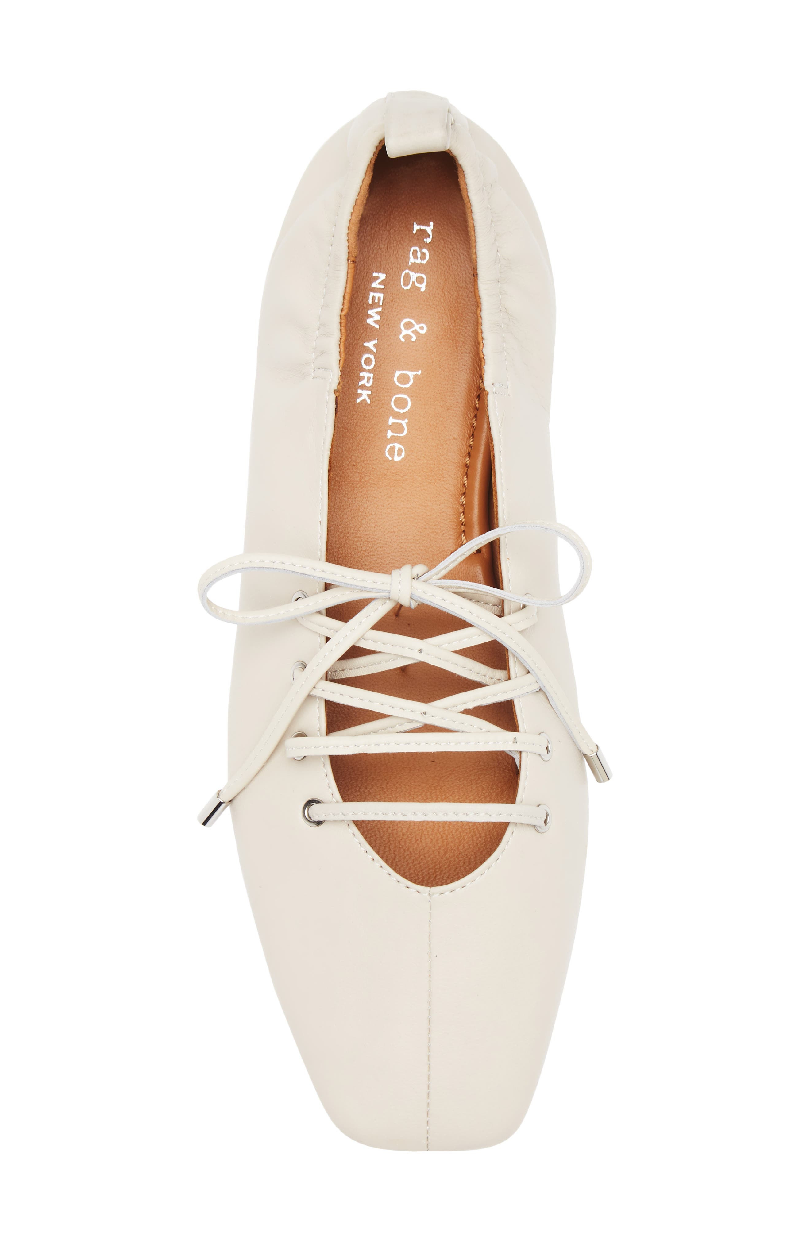 rag & bone Sophia Ballet Flat in Cloud at Nordstrom - 5