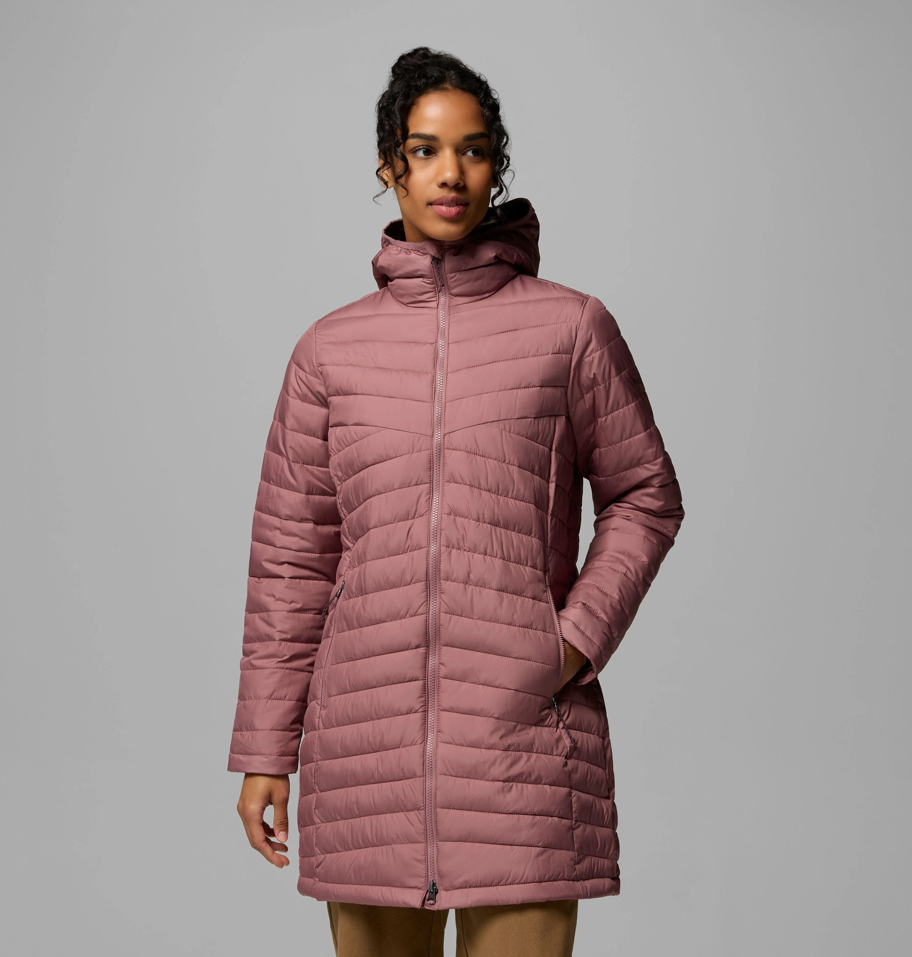 Women's White Out 1.0 Mid Hooded Jacket - 1