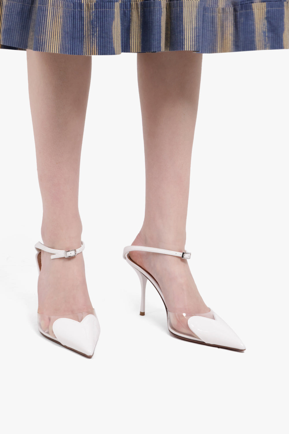 LE COEUR 90MM PATENT PUMP | WHITE - 5