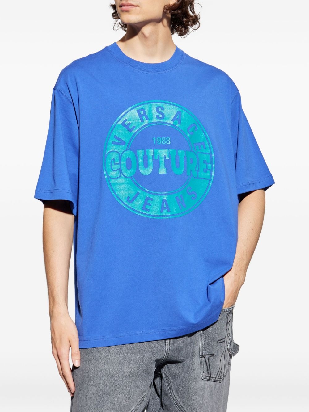 logo-print t-shirt - 3