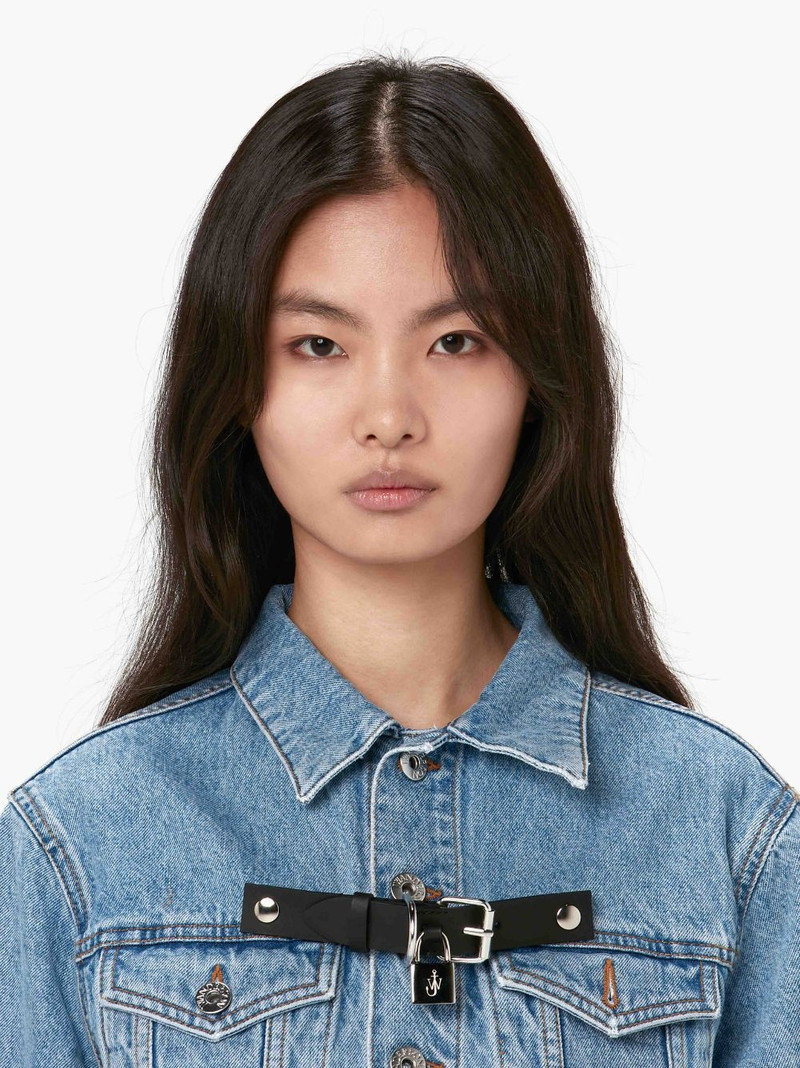 PADLOCK STRAP TRUCKER JACKET 6