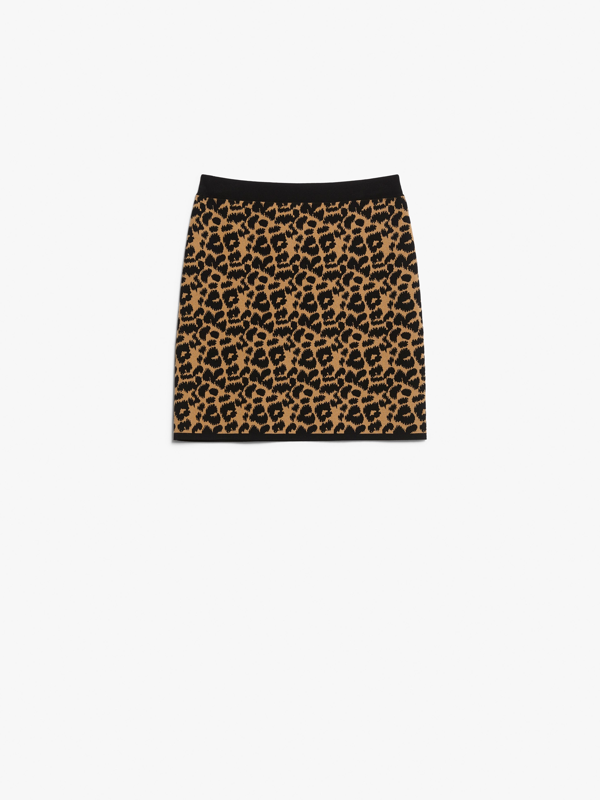 DOMIZIA Jacquard yarn mini skirt - 1