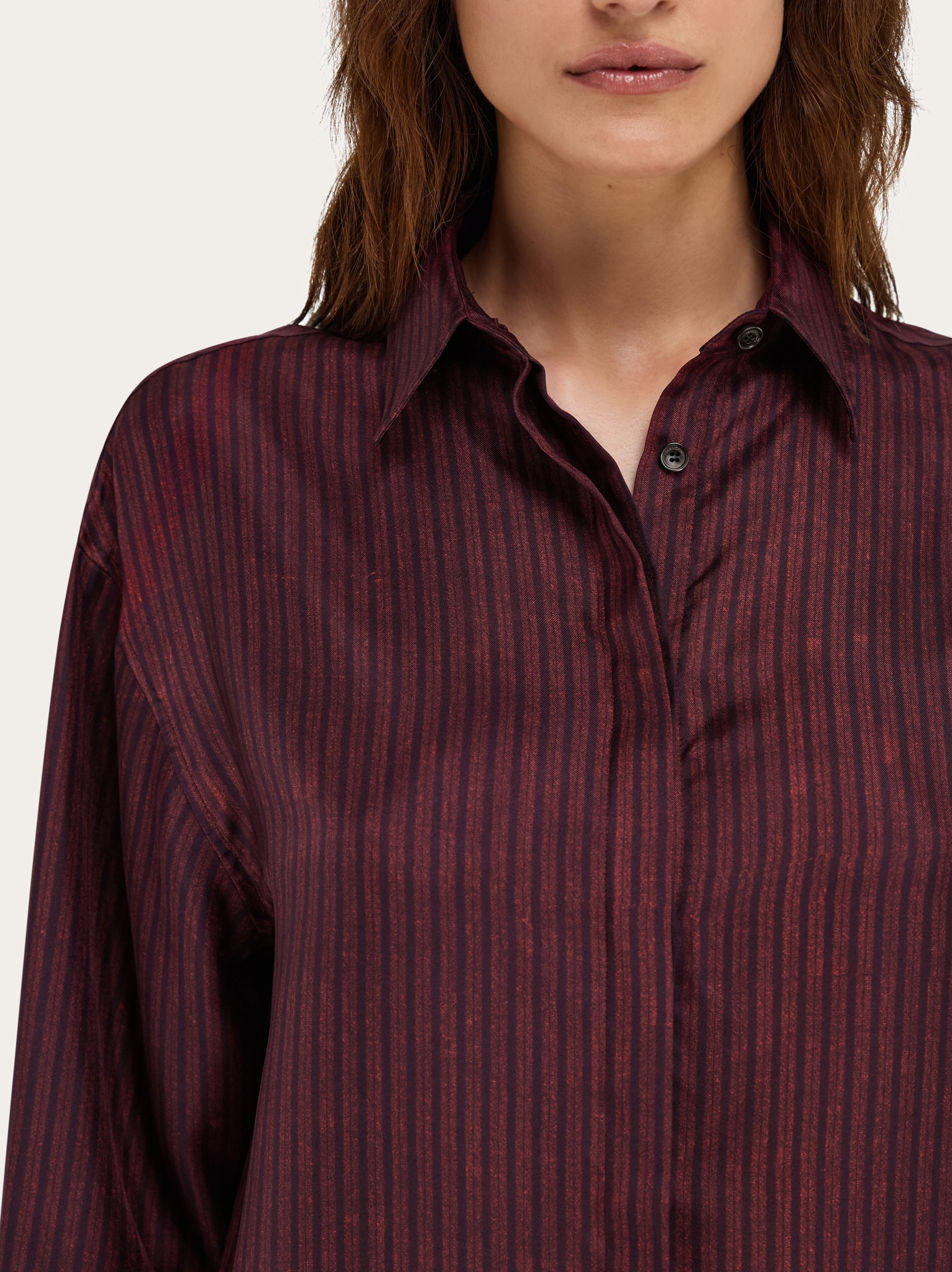 Printed silk shirt - 5