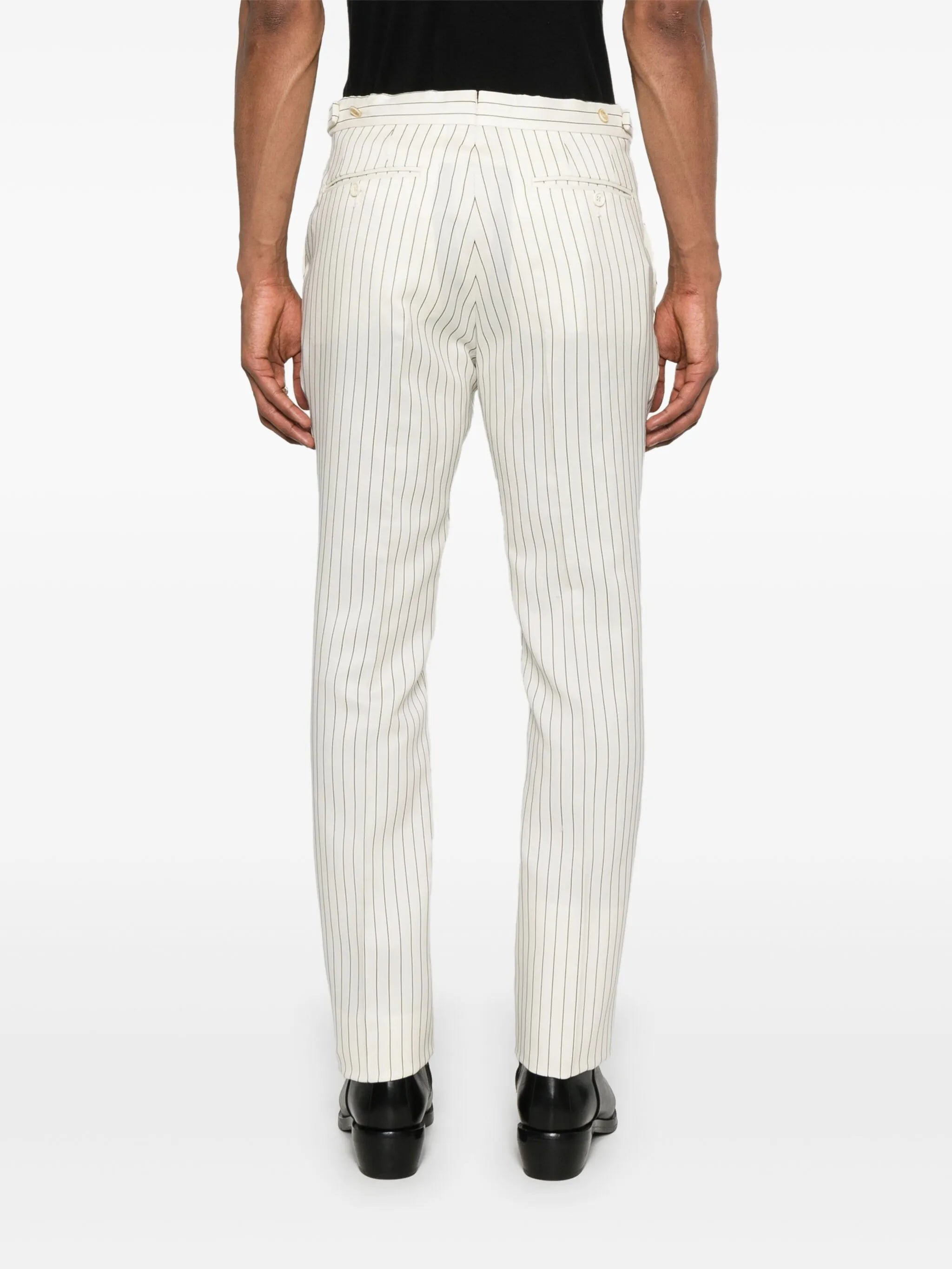 striped trousers - 4