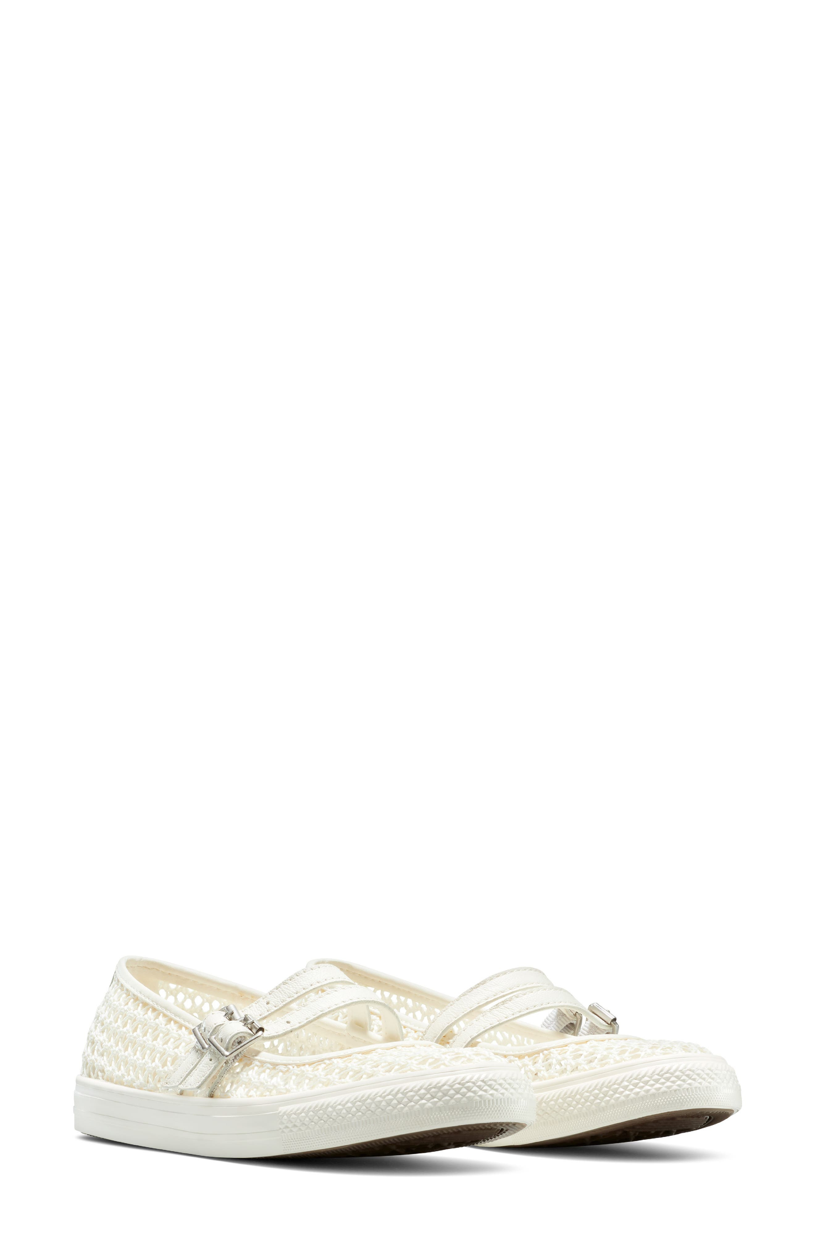 Converse Chuck Taylor All Star Dainty Mary Jane Sneaker in Egret/Papyrus at Nordstrom - 6