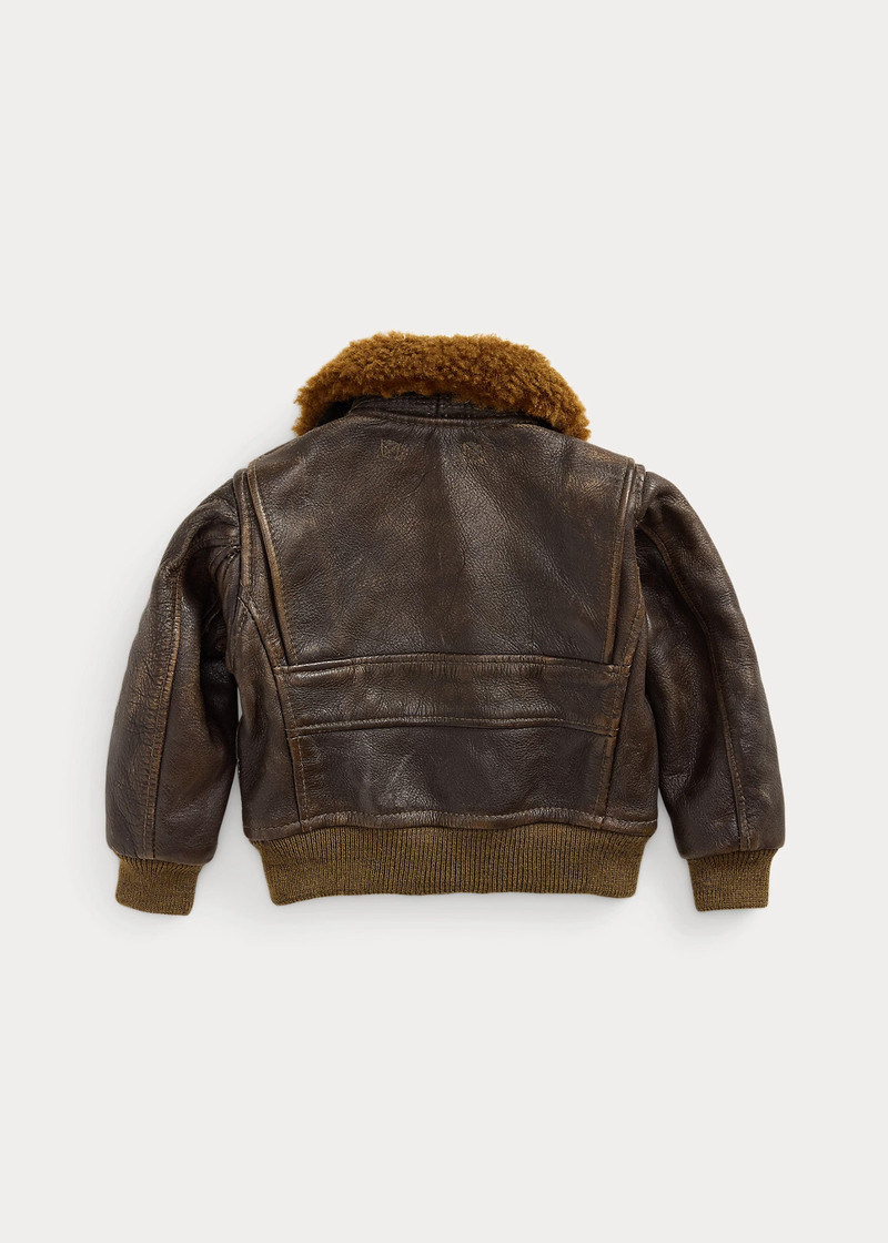 RRL by Ralph Lauren Limited-Edition Mini Flight Jacket outlook