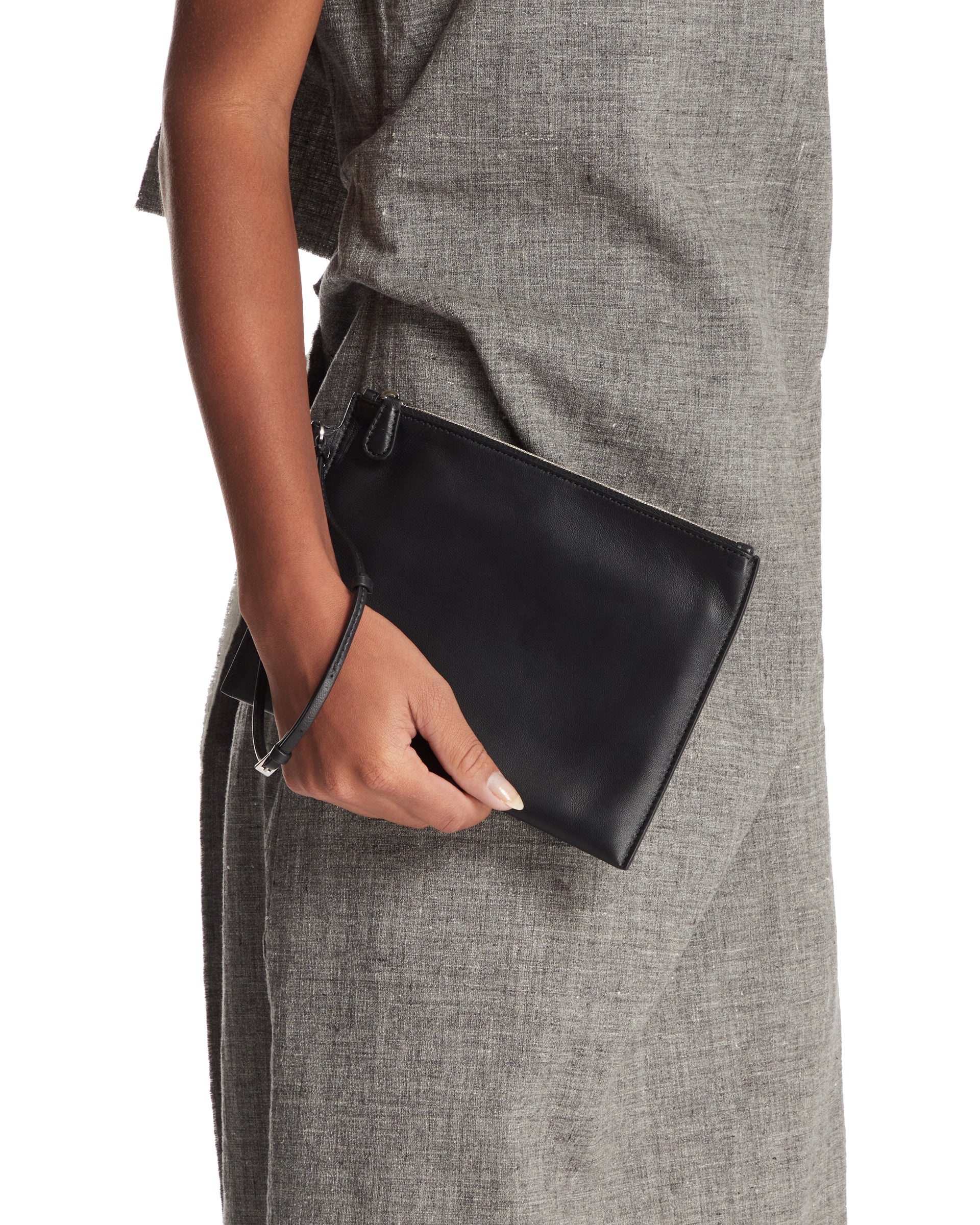 Black Wristlet Pouch - 3