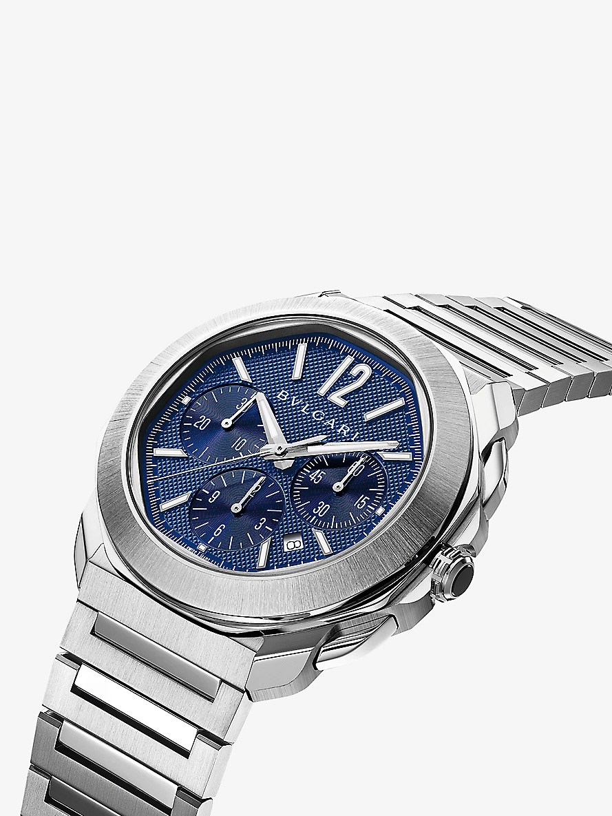 RE00081 Octo Roma Chronograph stainless-steel automatic watch - 2